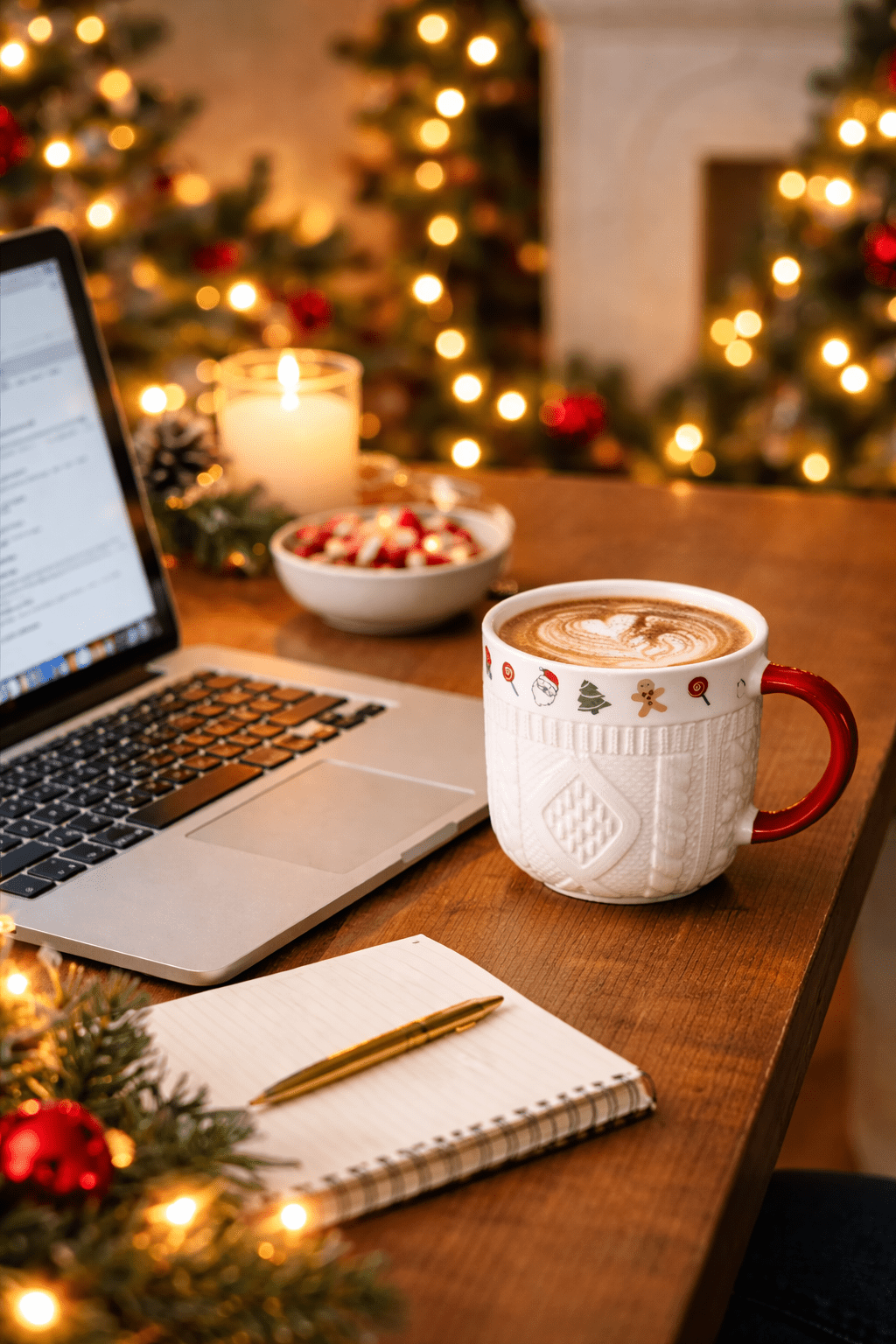 Christmas Ceramic Mug Set – Cozy Sweater Style Coffee Mugs, Holiday Gift for Couples, Festive Winter Drinkware, Coffee & Tea Mug