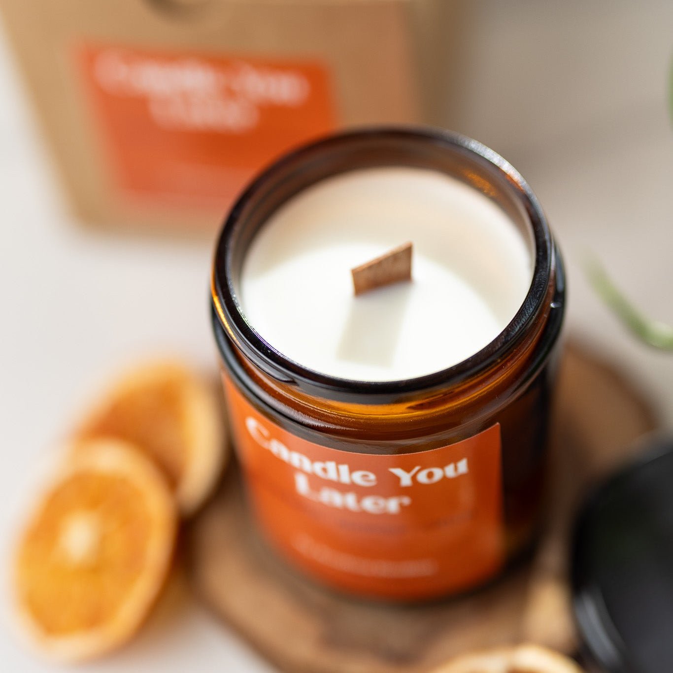 Candle You Later Candle – 8 oz Amber Jar Soy Candle – Funny Gift - MY Sunshine Candless