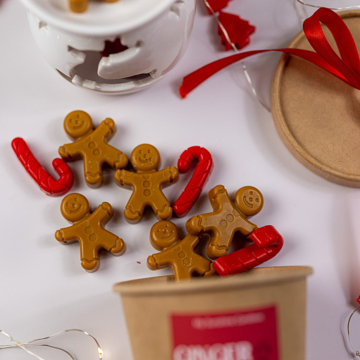Gingerbread Man Wax Melt – Christmas Spice Scent | Handmade Holiday Wax Melts