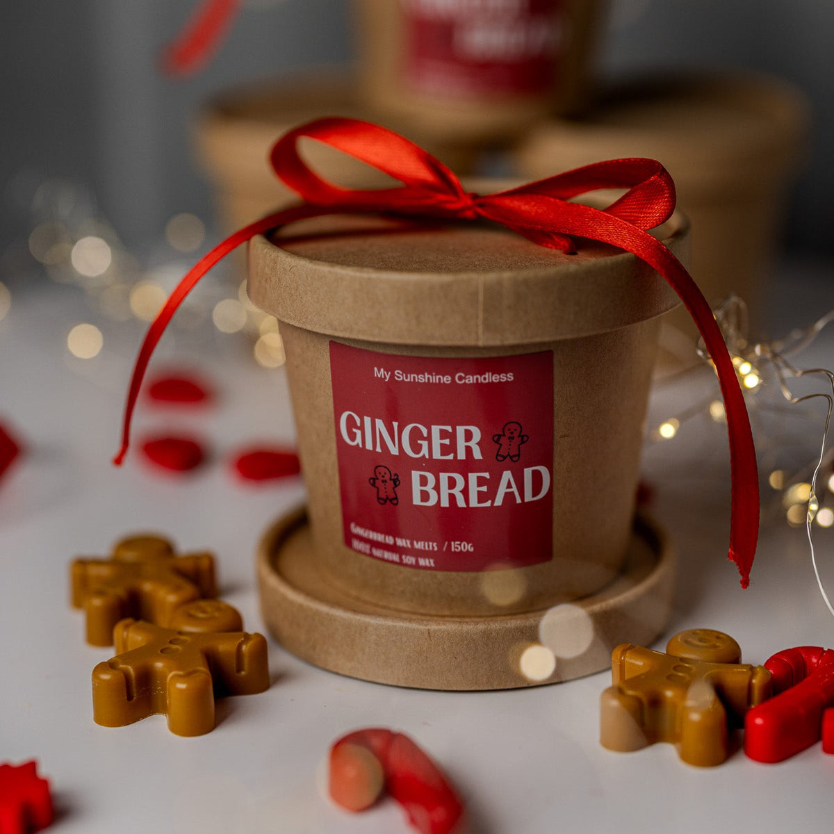 Gingerbread Man Wax Melt – Christmas Spice Scent | Handmade Holiday Wax Melts