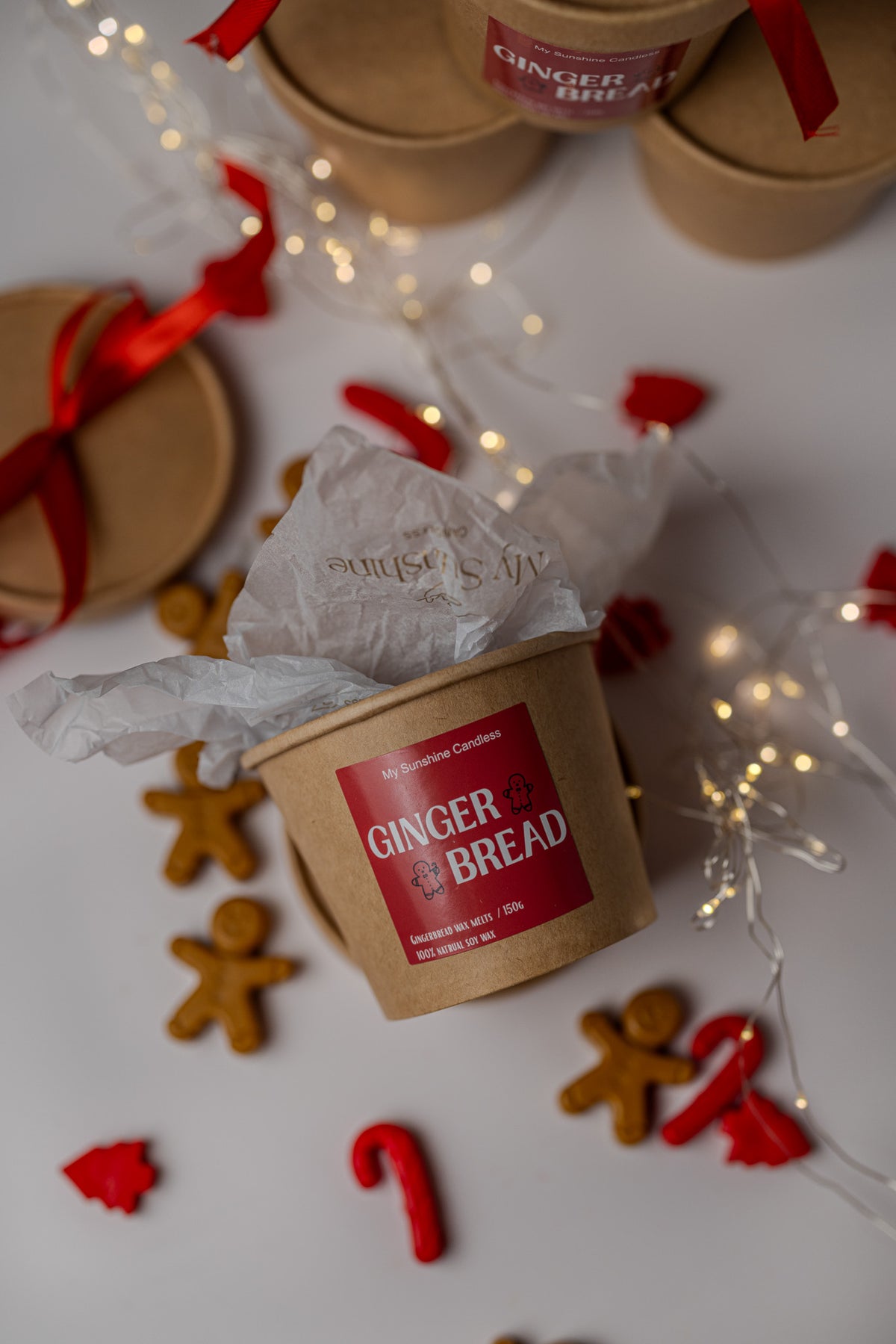 Gingerbread Man Wax Melt – Christmas Spice Scent | Handmade Holiday Wax Melts