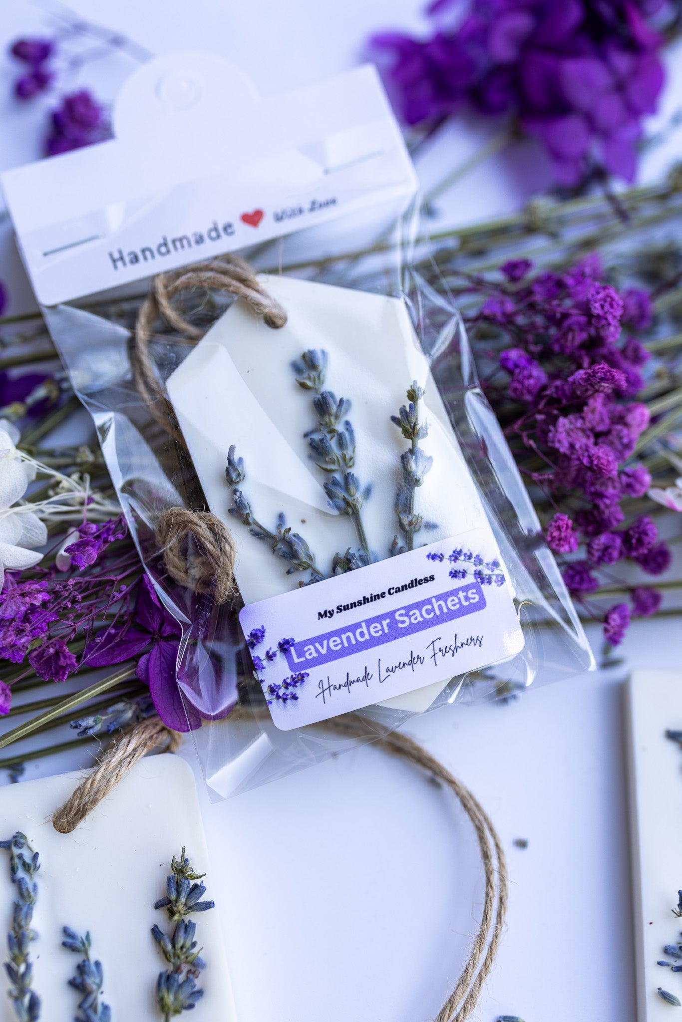 Lavender Botanical Soy Wax Sachets