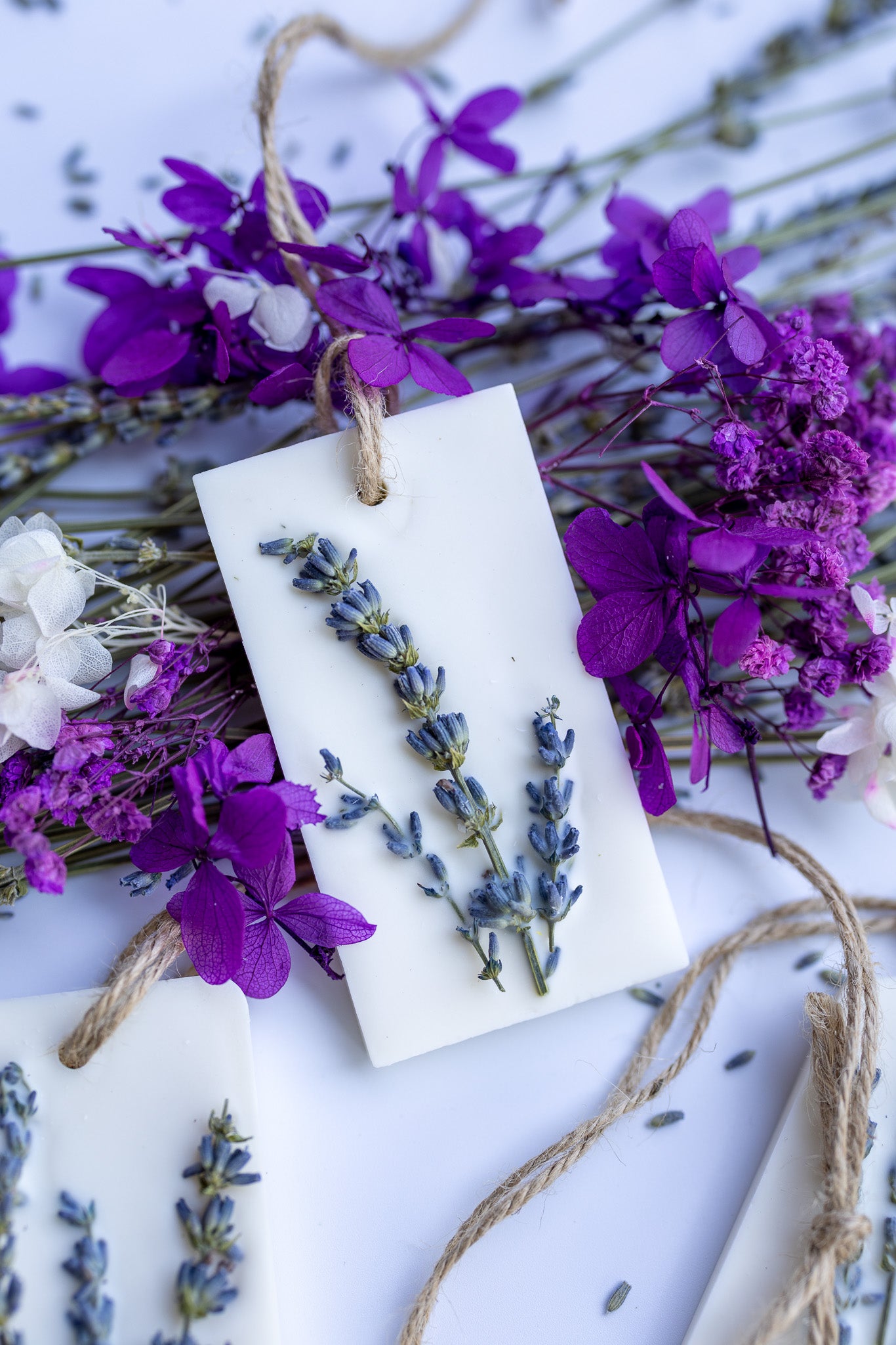 Lavender Botanical Soy Wax Sachets