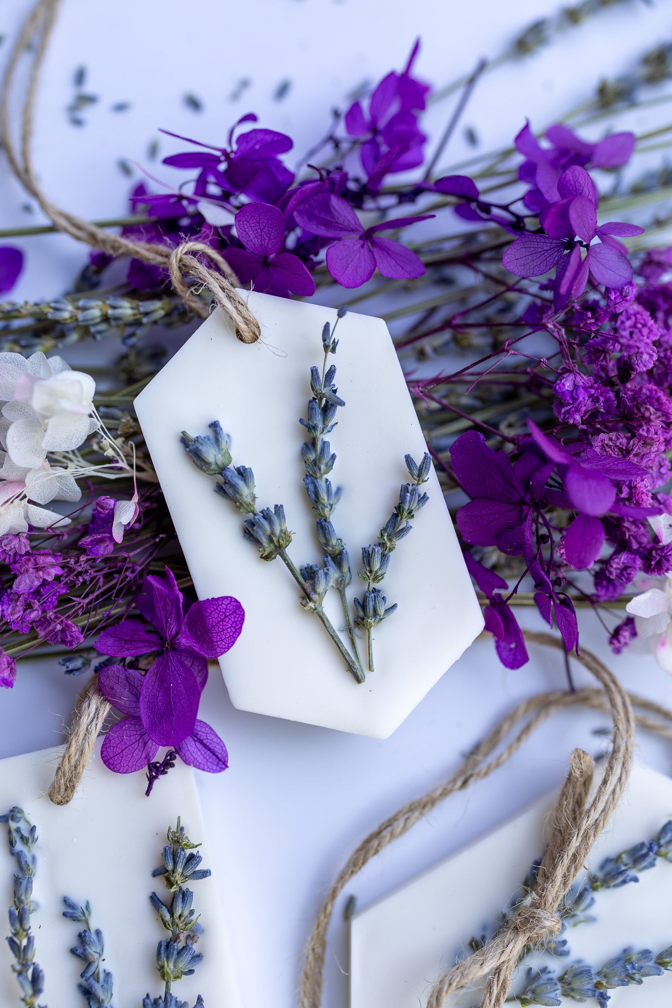 Lavender Botanical Soy Wax Sachets