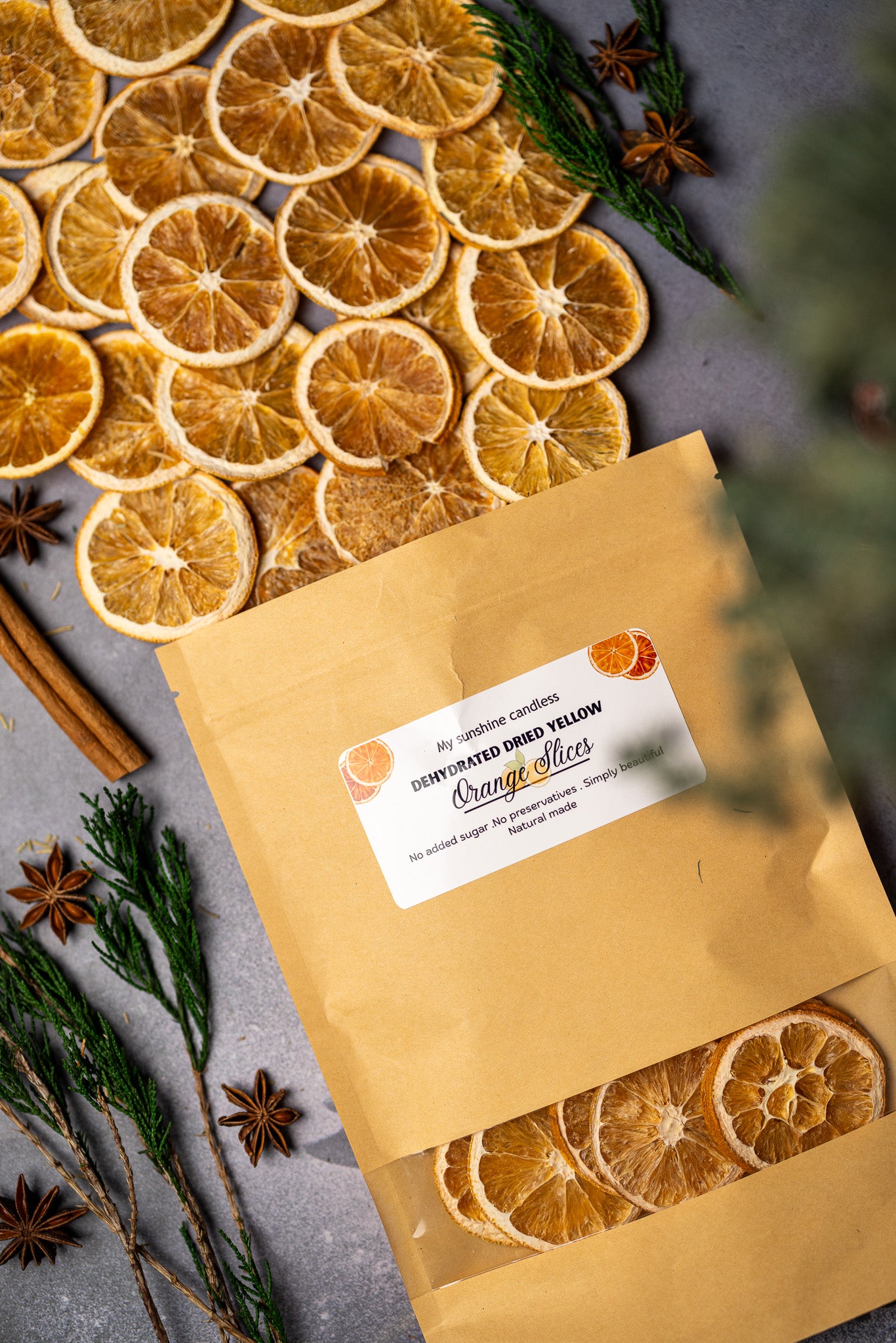 Dehydrated Orange Slices | All-Natural Dried Citrus | Drink Garnish /Craft Supply /Home Décor