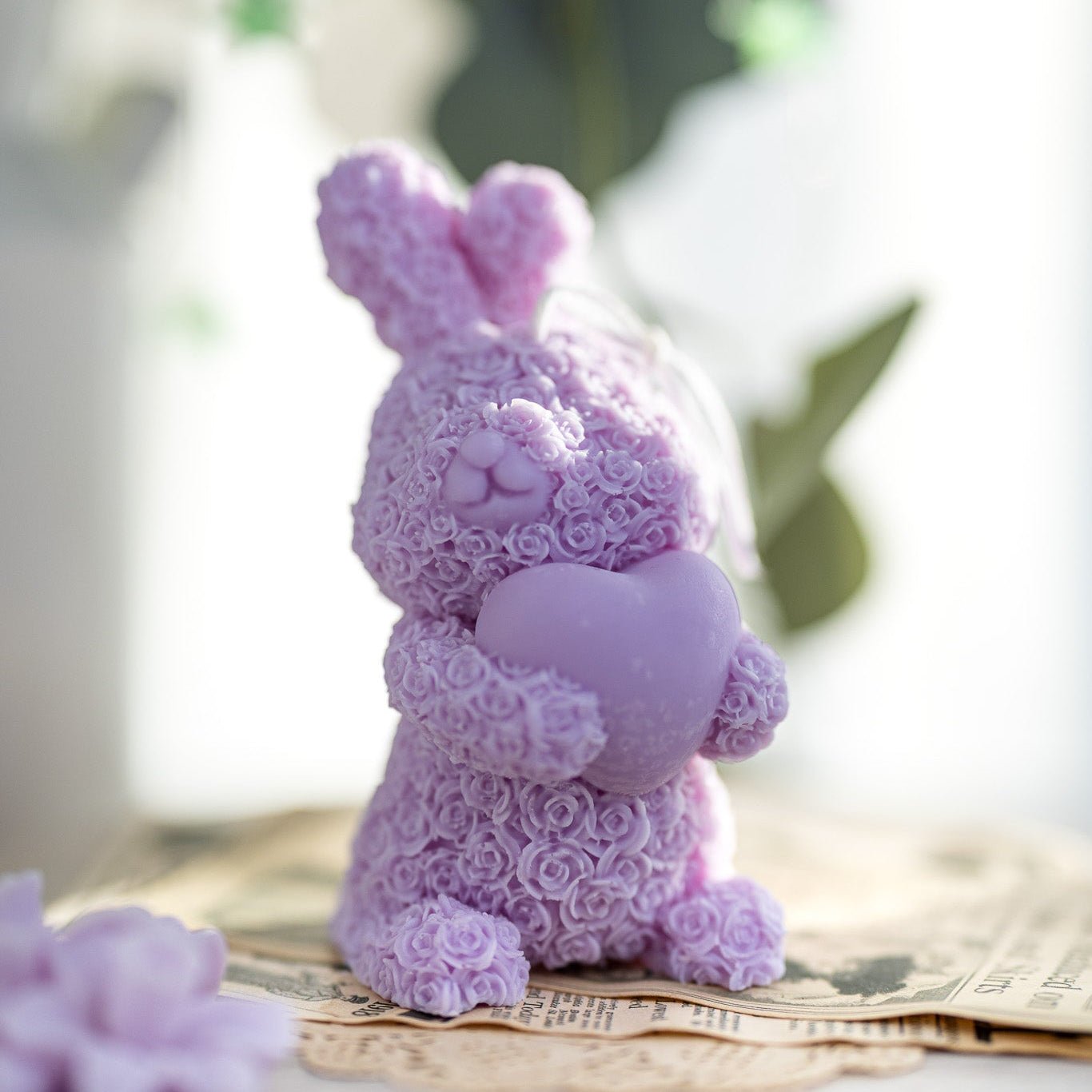 ose Bunny Candle Mold – Silicone Rabbit Mold for Handmade Soy Wax Candles