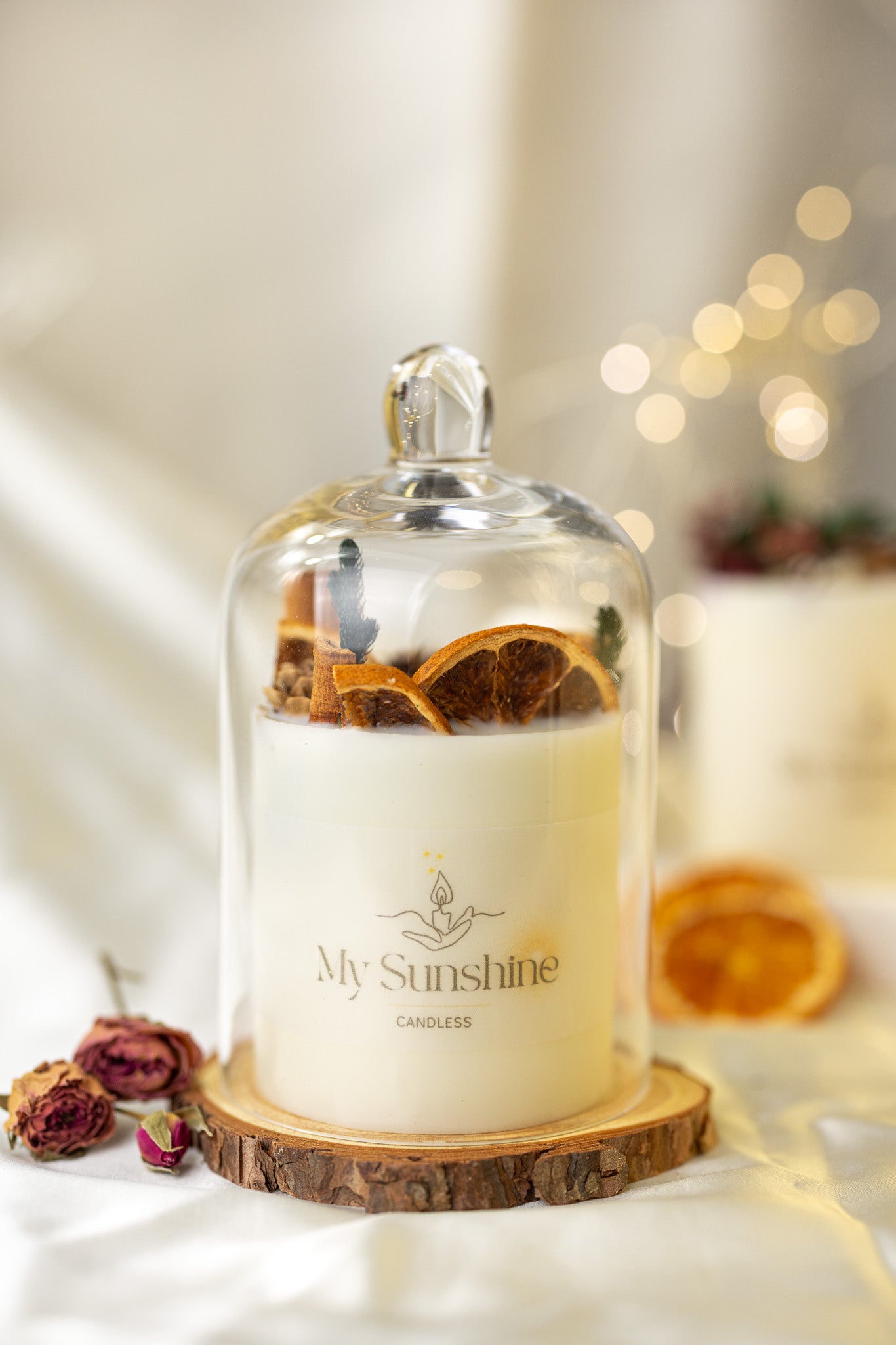 Luxury Handmade Floral Candle Gift Set - Elegant Soy Wax Home Decor & Perfect Gift for Her - MY Sunshine Candless