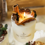 Luxury Handmade Floral Candle Gift Set - Elegant Soy Wax Home Decor & Perfect Gift for Her - MY Sunshine Candless