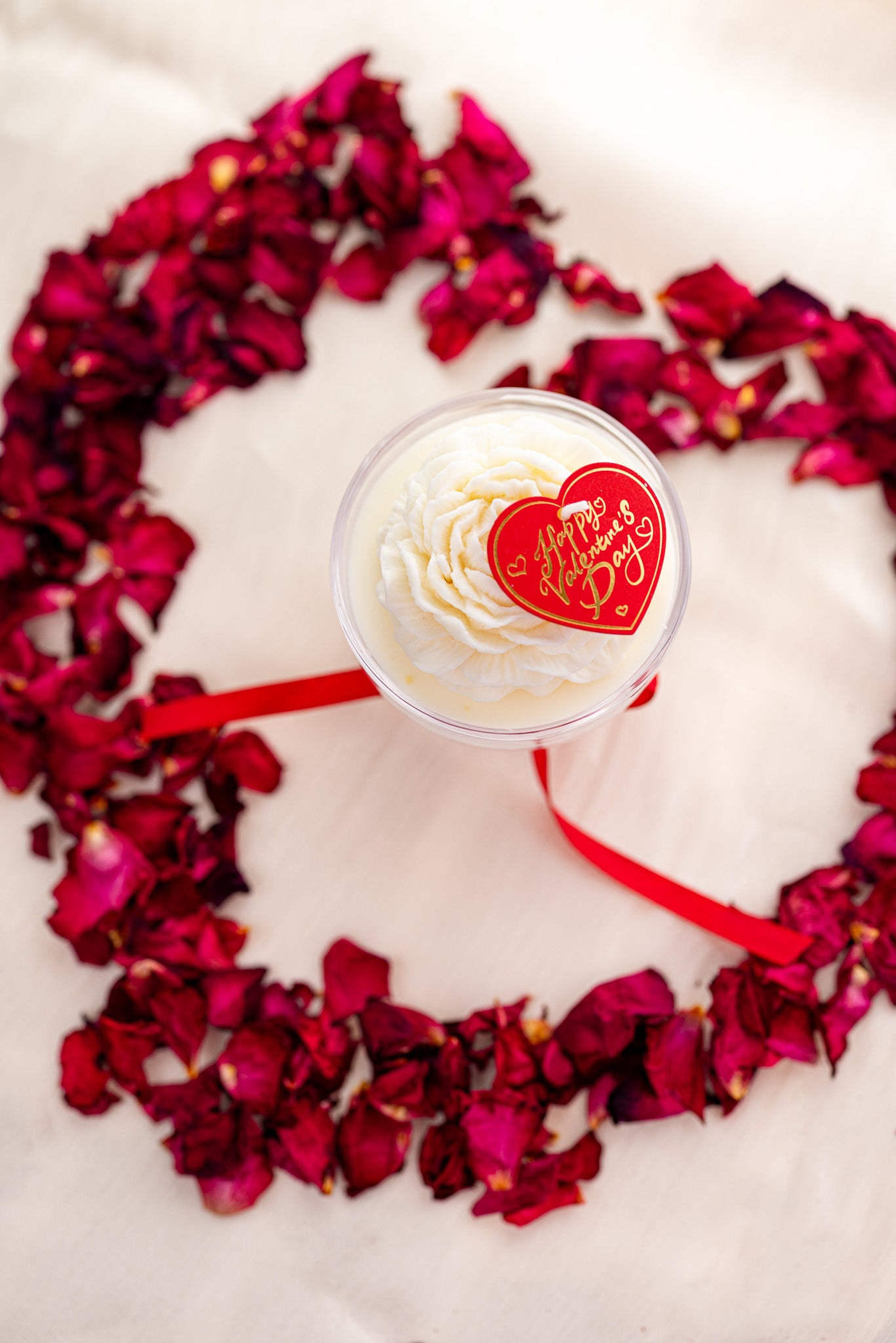 Handmade Flower Candle in Cocktail Drink Glass – Floral Soy Candle Home Décor Gift - MY Sunshine Candless