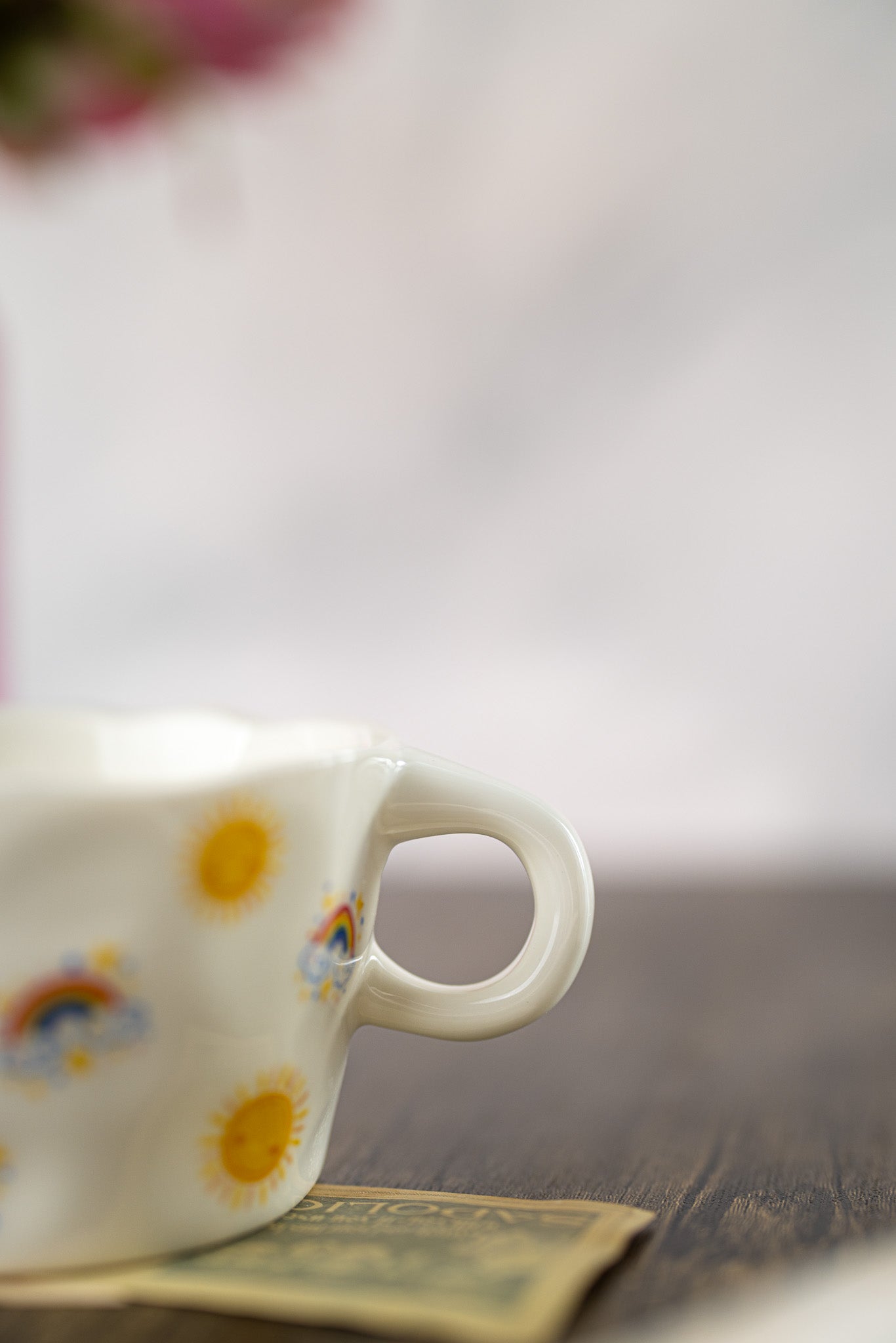 Cozy Valentine Mug – Pink Heart & Bow Coffee Mug | Cute Romantic Gift for Her - MY Sunshine Candless