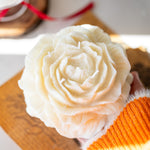 Extra Large Peony Candle | Handmade Soy Wax Flower Candle | Custom Color & Scent - MY Sunshine Candless