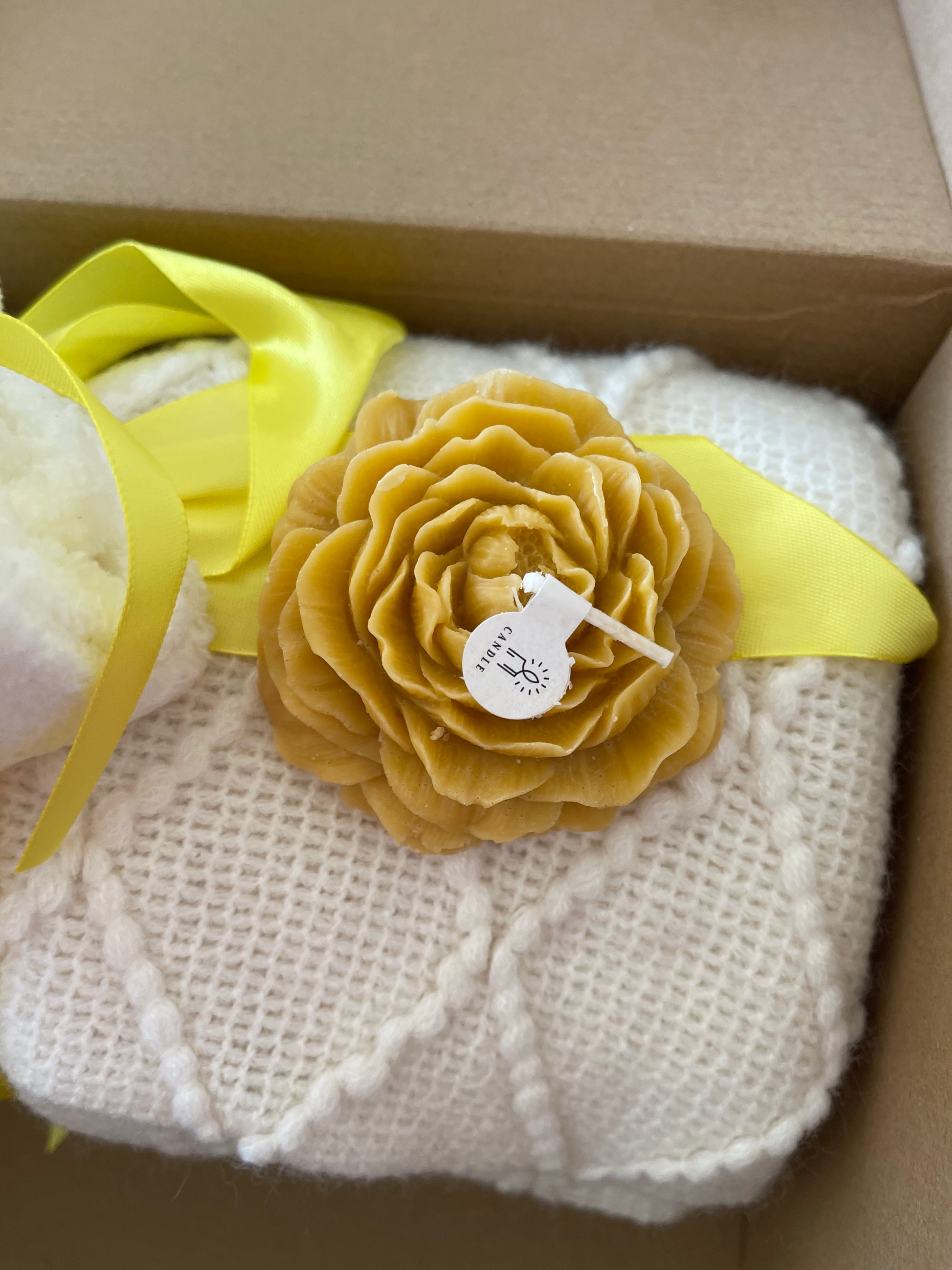 New Mom Care Package: Pink Box with Candle, Mama Mug & More - Ideal Baby Shower Gift - MY Sunshine Candless