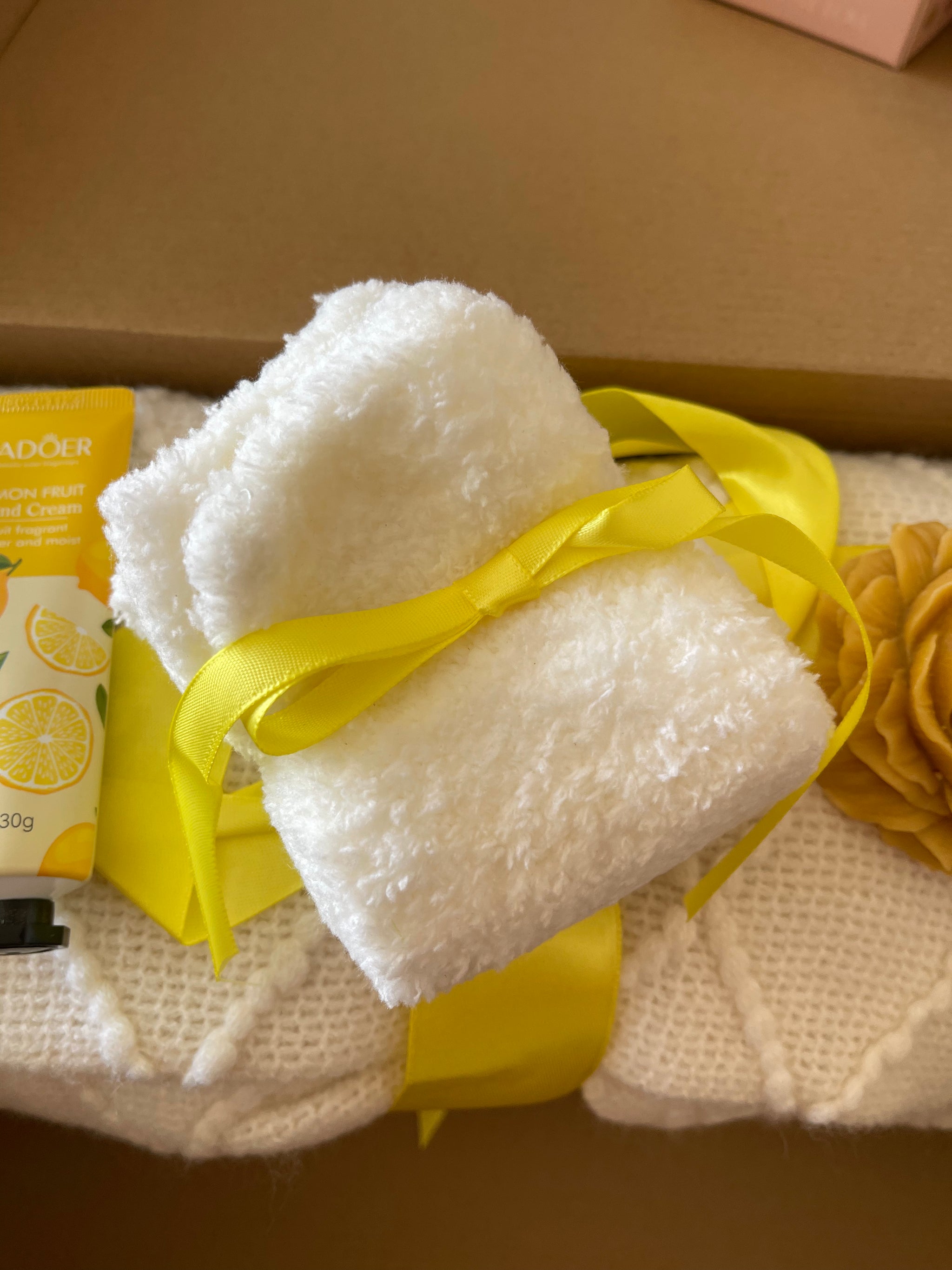 New Mom Care Package: Pink Box with Candle, Mama Mug & More - Ideal Baby Shower Gift - MY Sunshine Candless