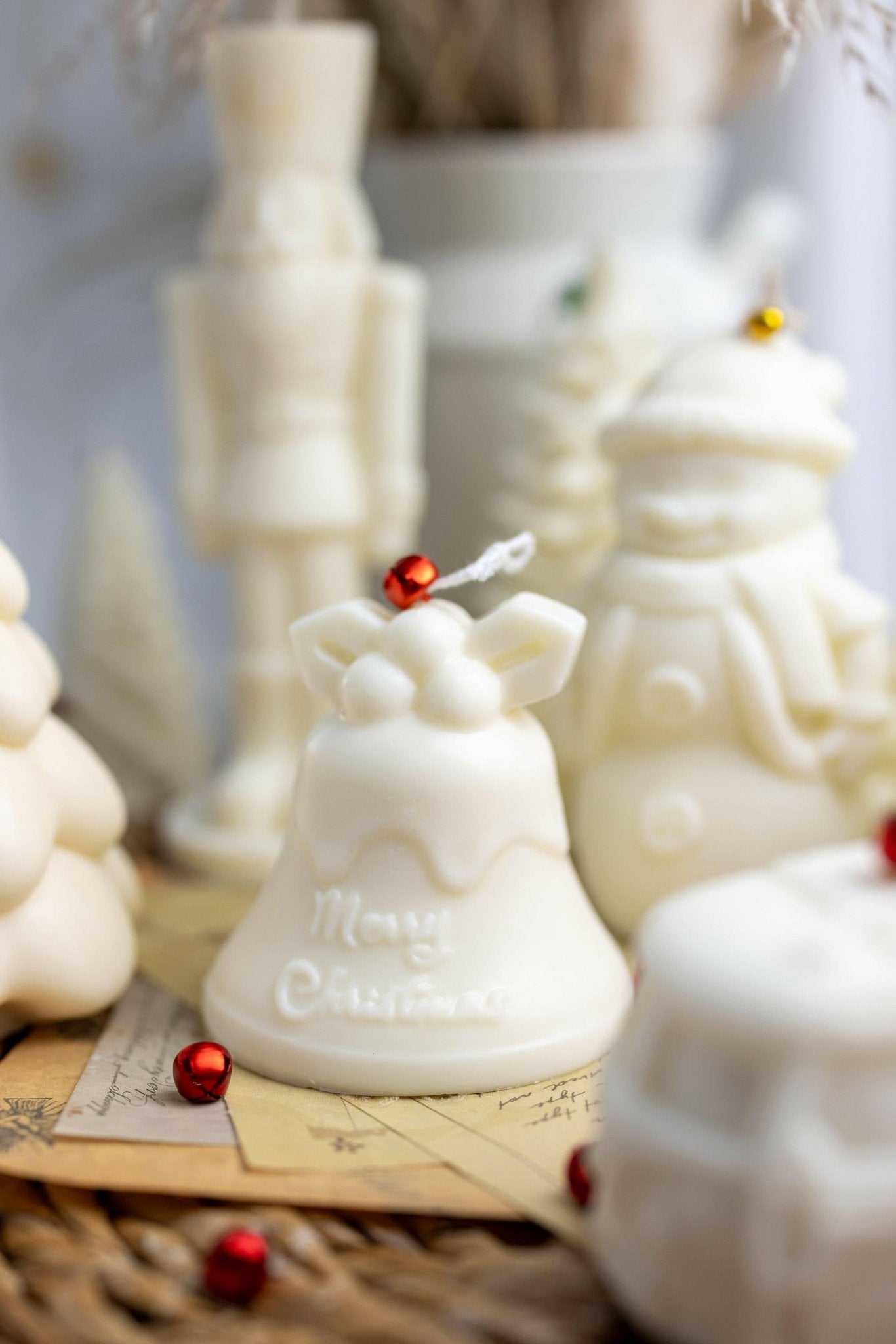 Christmas Bell Candle | Stocking Stuffer | Merry Christmas bell candle | Merry Christmas candle | Christmas gift candle