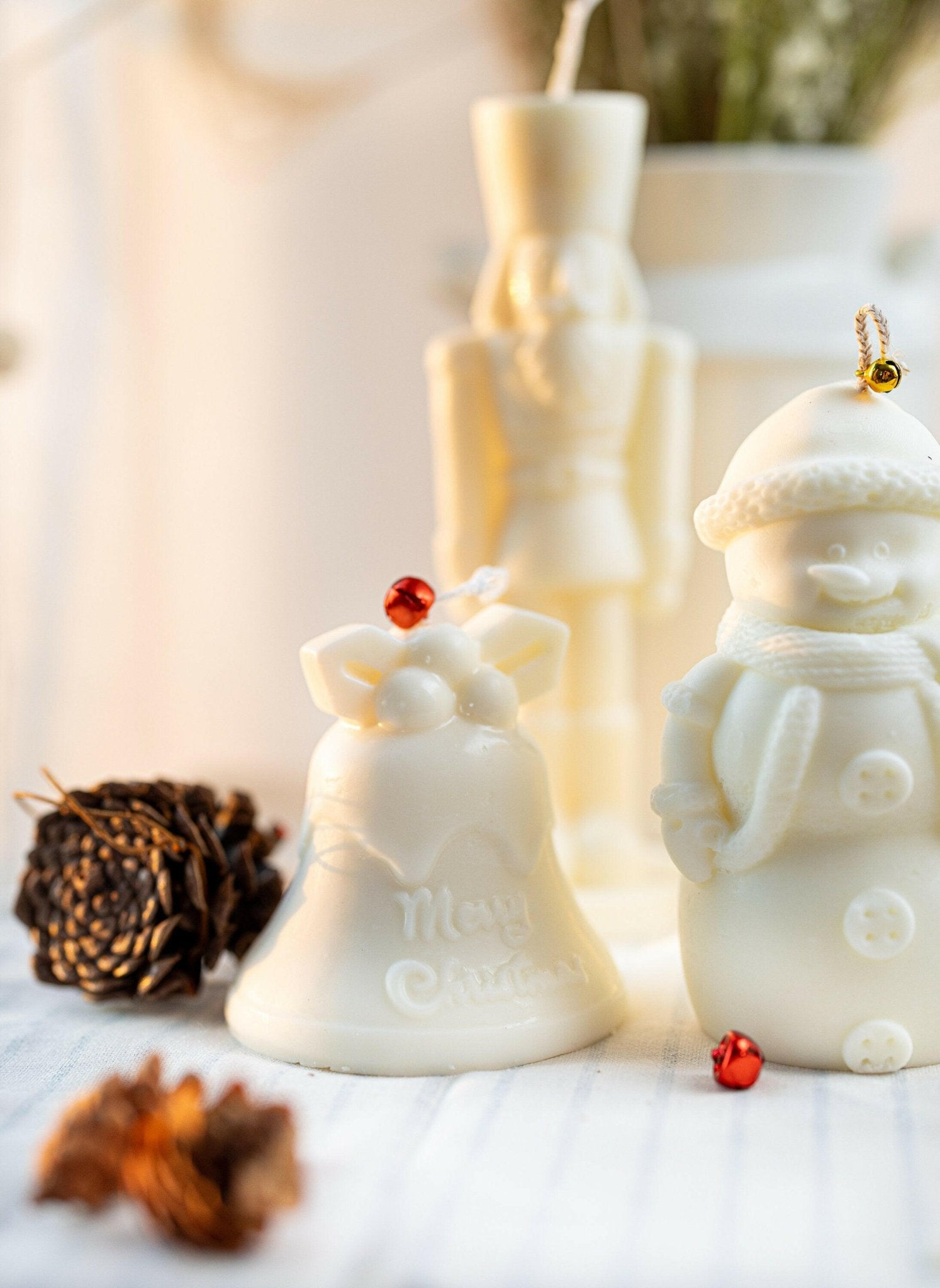 Christmas Bell Candle | Stocking Stuffer | Merry Christmas bell candle | Merry Christmas candle | Christmas gift candle