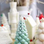 Bubble Christmas Tree Candles | Hand-poured with All-Natural Soy Wax| Holidays | Gift | Decorative