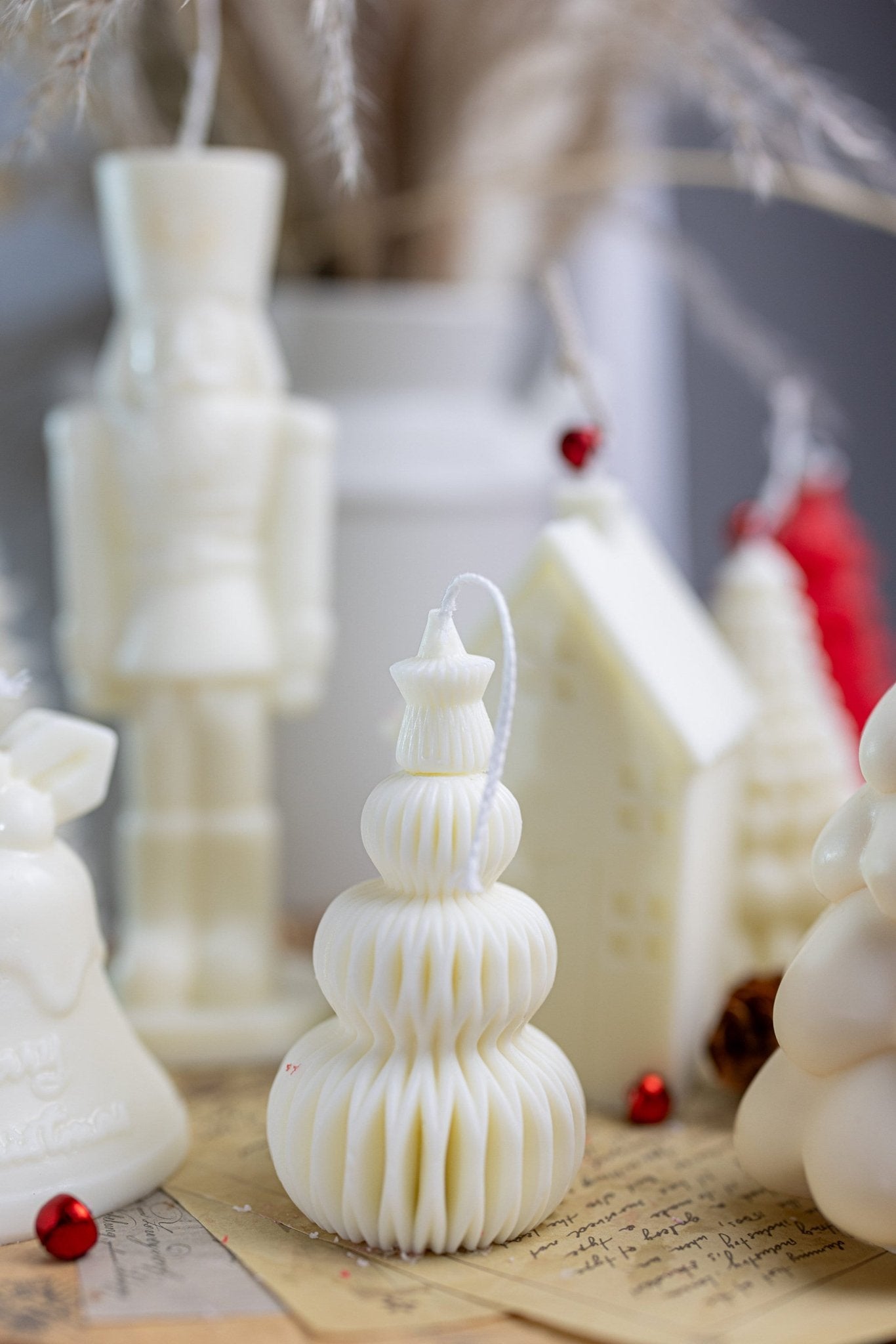 Small layered candle/Handmade Candles | Decor Trees | Ornaments | Soy Wax Candles | Gift Idea | Decoration