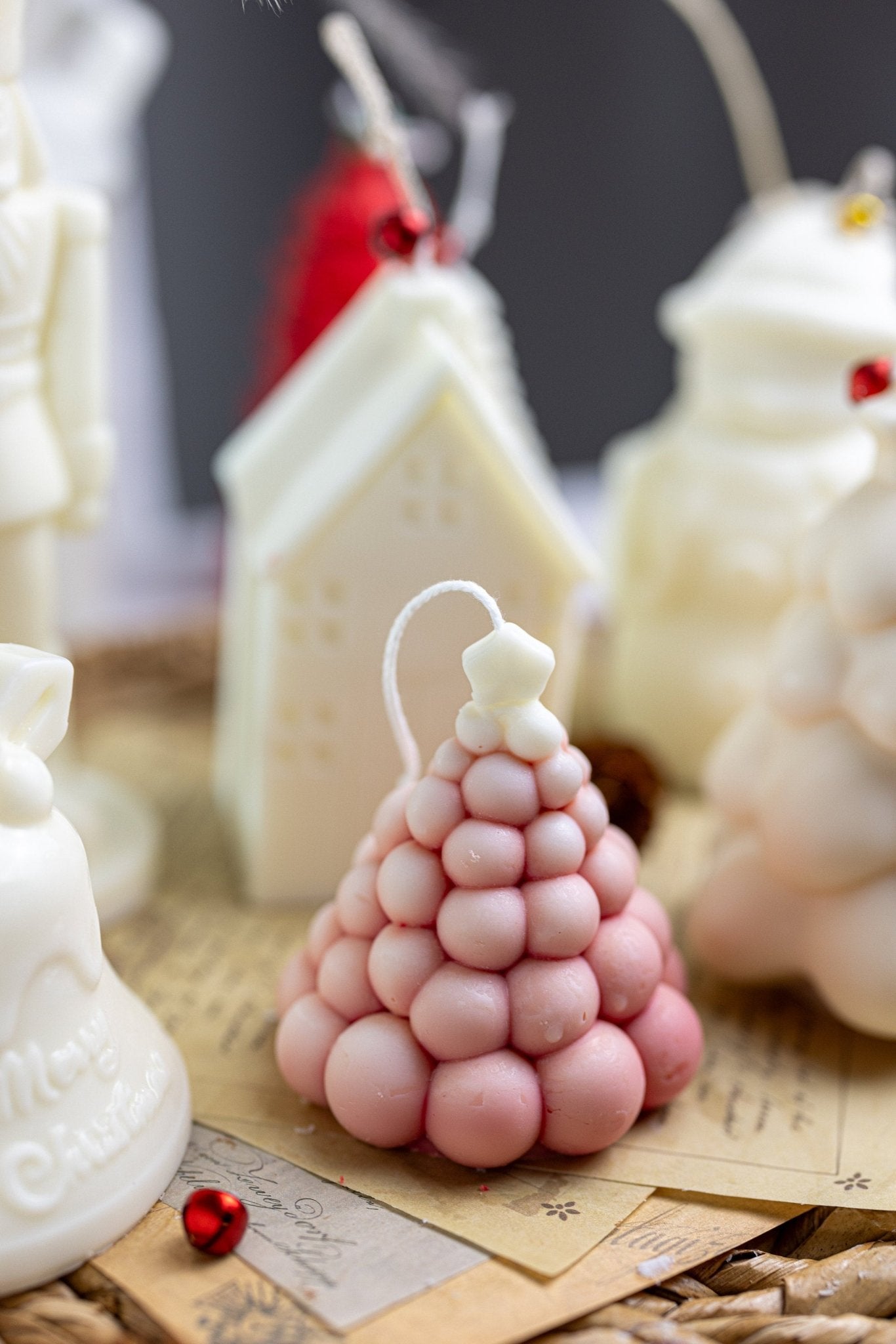 Large Christmas Tree Candles | Handmade Candles | Decor Trees | Ornaments | Soy Wax Candles | Gift Idea | Decoration