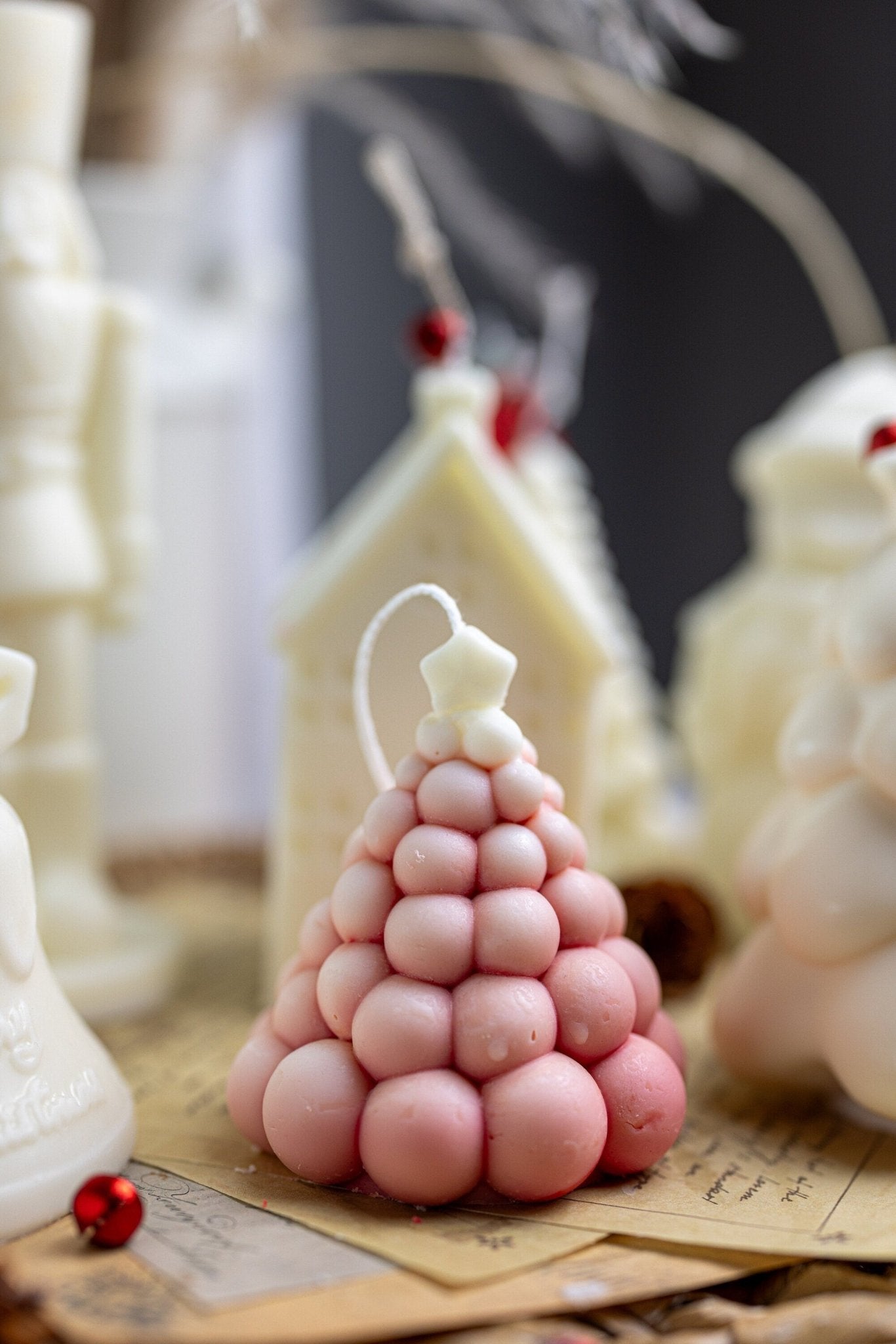 Large Christmas Tree Candles | Handmade Candles | Decor Trees | Ornaments | Soy Wax Candles | Gift Idea | Decoration