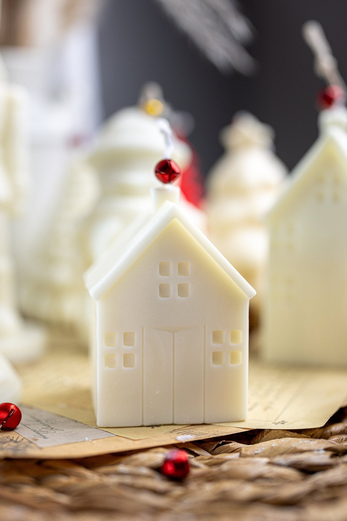 Home Shaped Candle, House Candle,Christmas Gift, Housewarming Gift, 3D House Candle, Minimalist Candle , Ginger House Candle.