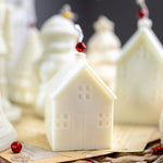 Home Shaped Candle, House Candle,Christmas Gift, Housewarming Gift, 3D House Candle, Minimalist Candle , Ginger House Candle.