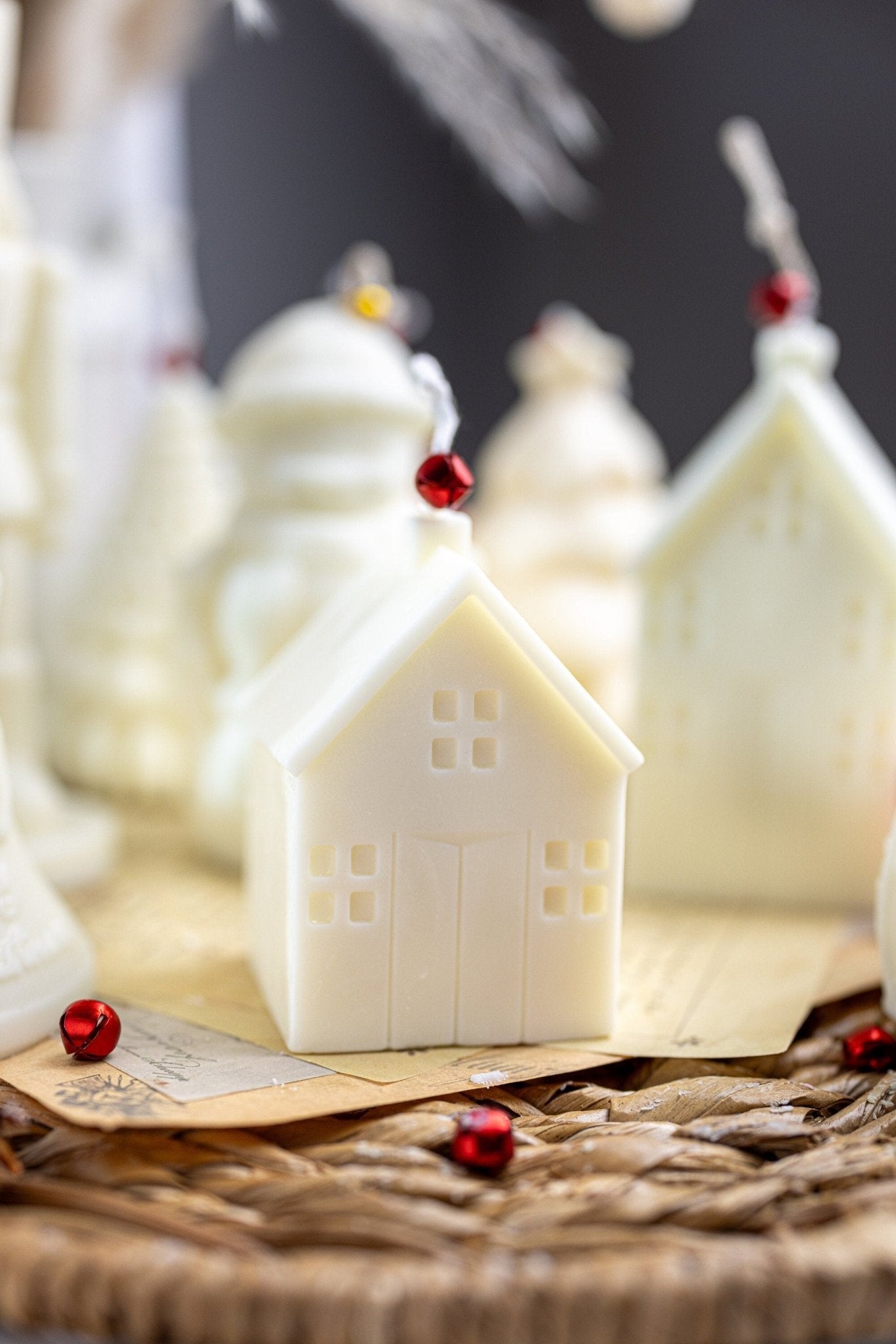 Home Shaped Candle, House Candle,Christmas Gift, Housewarming Gift, 3D House Candle, Minimalist Candle , Ginger House Candle.