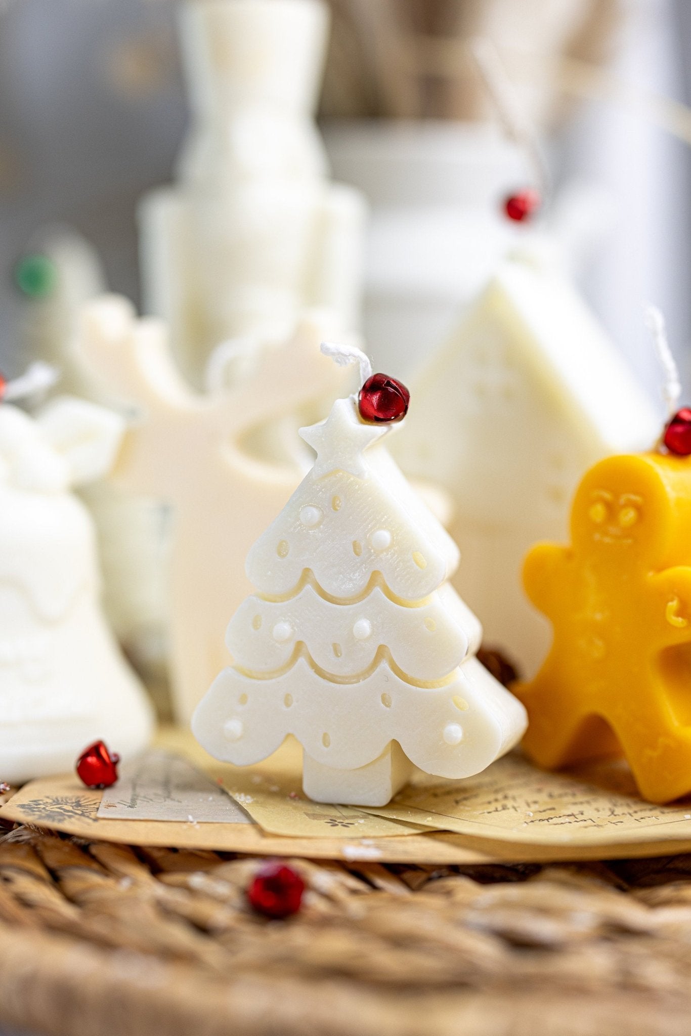 Small Christmas Tree Candle | Handmade Candles | Decor Trees | Ornaments | Soy Wax Candles | Trees Candles |Decoration Tree | Christmas Tree