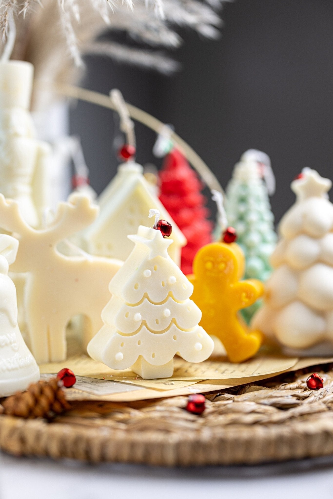 Small Christmas Tree Candle | Handmade Candles | Decor Trees | Ornaments | Soy Wax Candles | Trees Candles |Decoration Tree | Christmas Tree