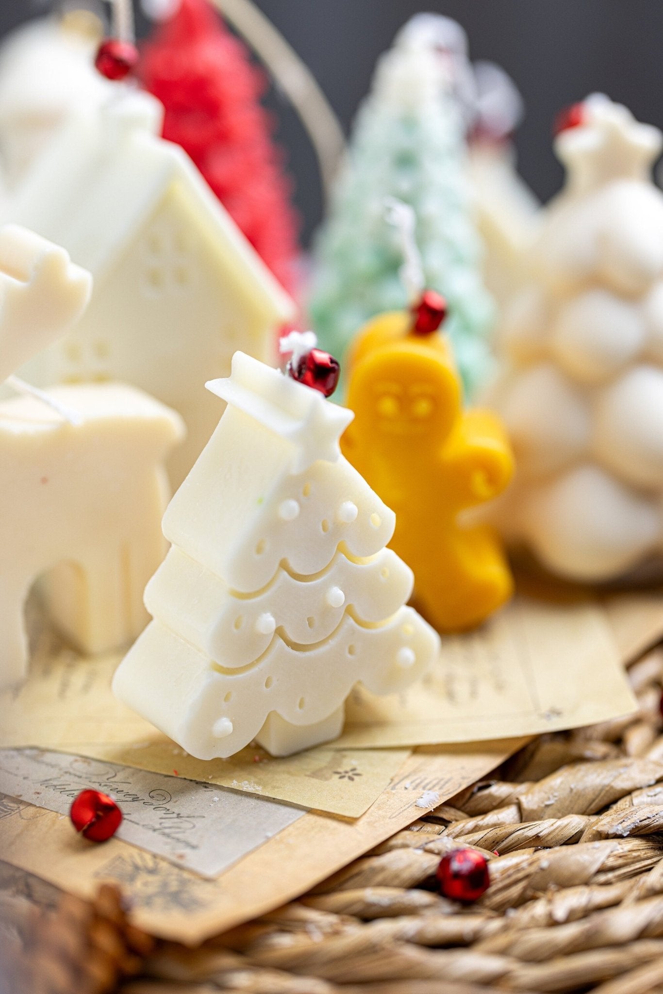 Small Christmas Tree Candle | Handmade Candles | Decor Trees | Ornaments | Soy Wax Candles | Trees Candles |Decoration Tree | Christmas Tree