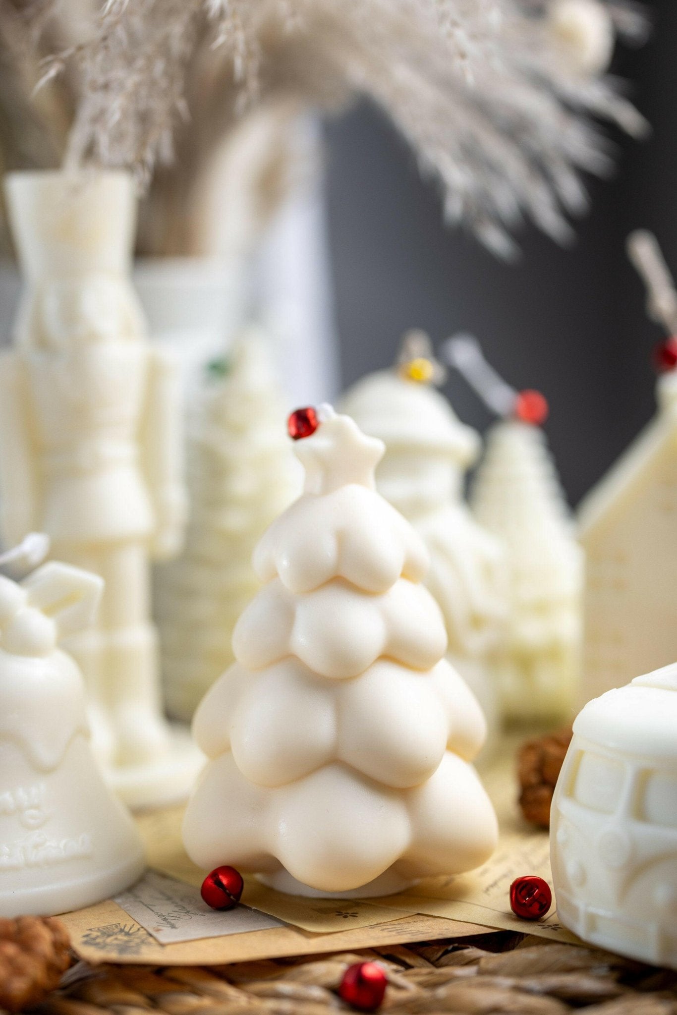 Large Christmas Tree Candle | Christmas Decor | Christmas Gifts | Snow Capped Tree | Christmas Candle | Decorative Candles | Holiday Candle