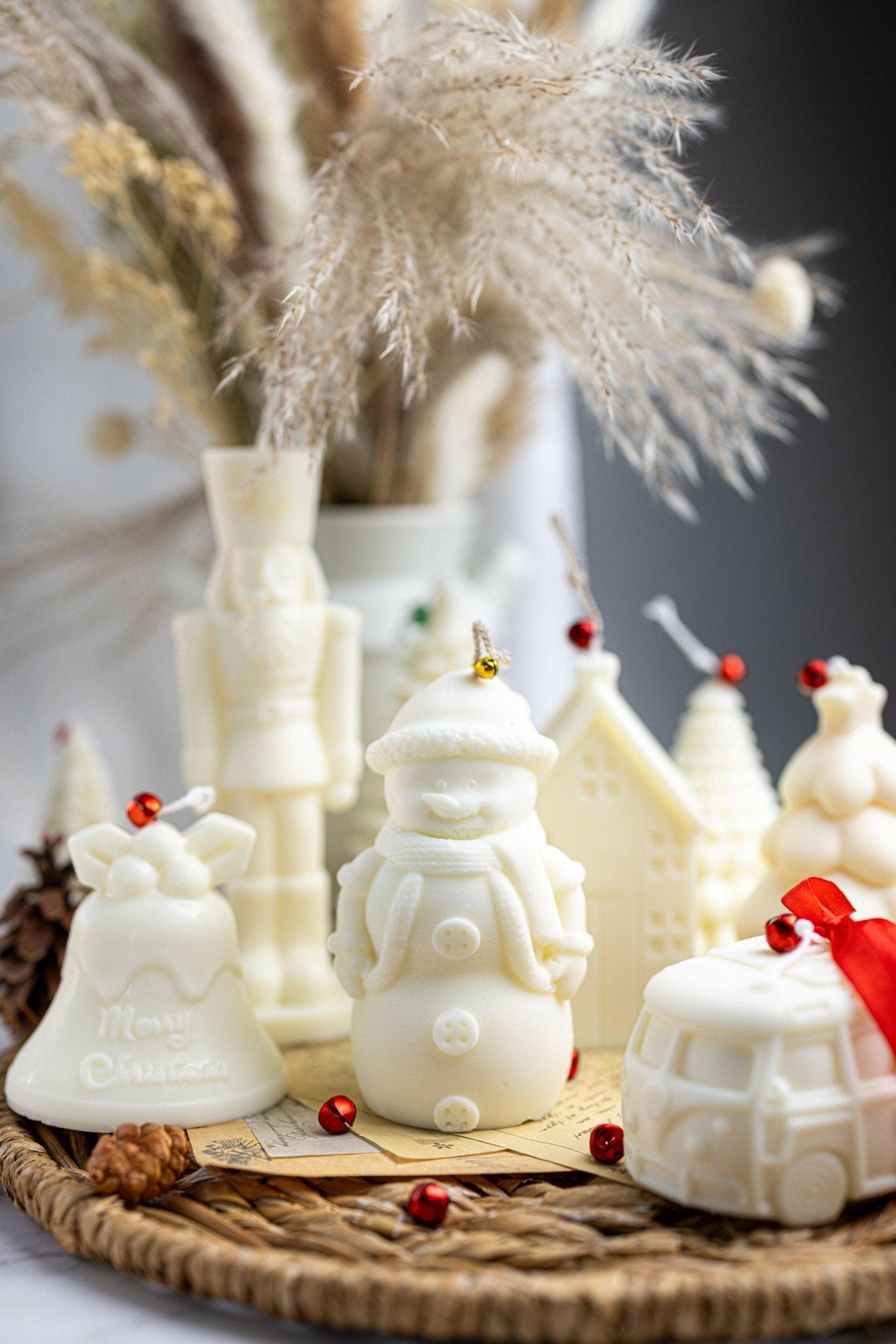 Large Christmas Tree Candle | Christmas Decor | Christmas Gifts | Snow Capped Tree | Christmas Candle | Decorative Candles | Holiday Candle