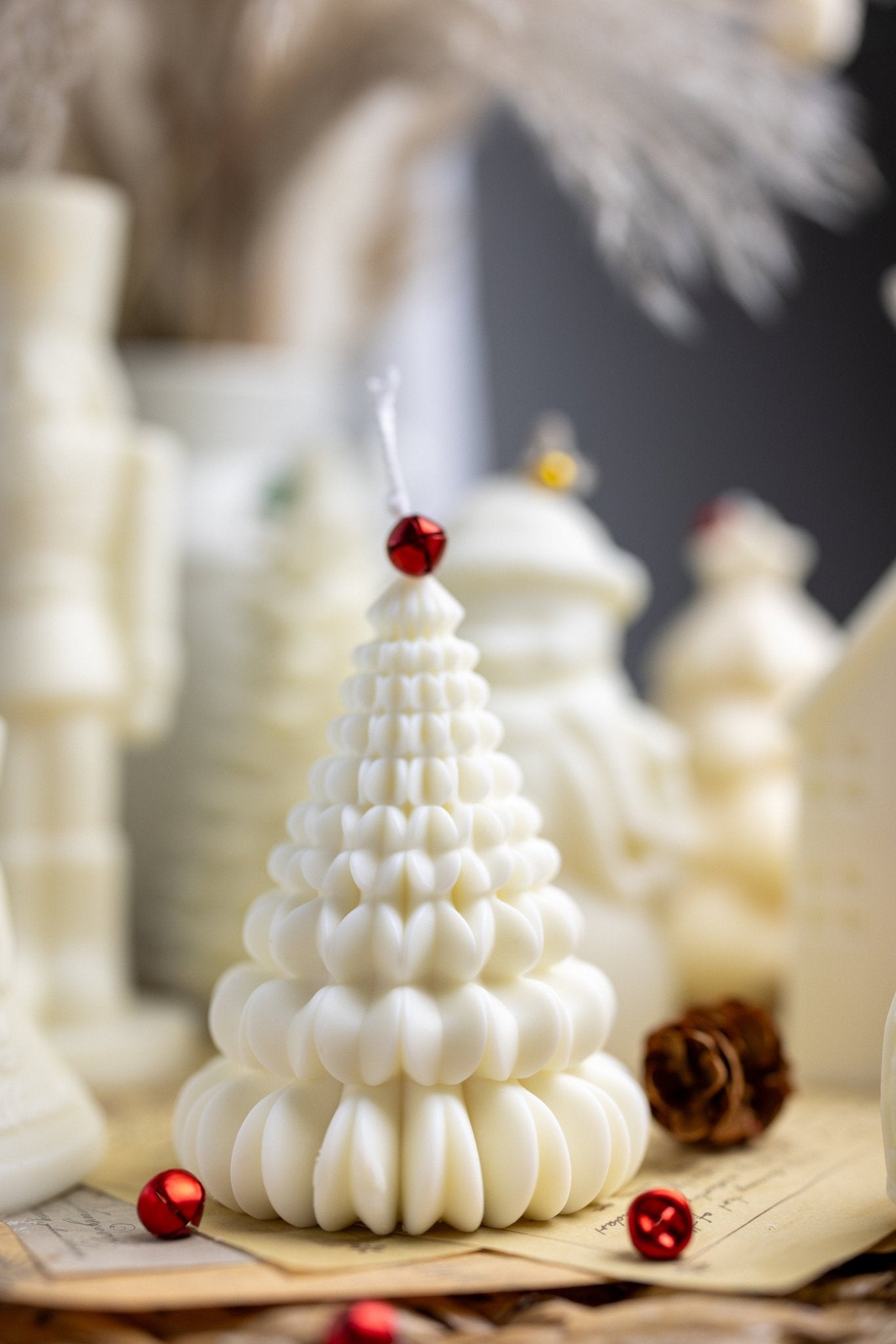 Christmas Tree Candles | Handmade Candles | Decor Trees | Ornaments | Soy Wax Candles | Gift Idea | Decoration |