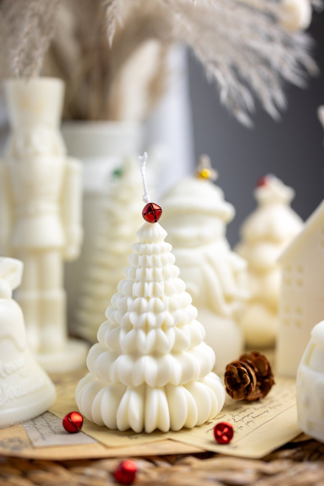 Christmas Tree Candles | Handmade Candles | Decor Trees | Ornaments | Soy Wax Candles | Gift Idea | Decoration |