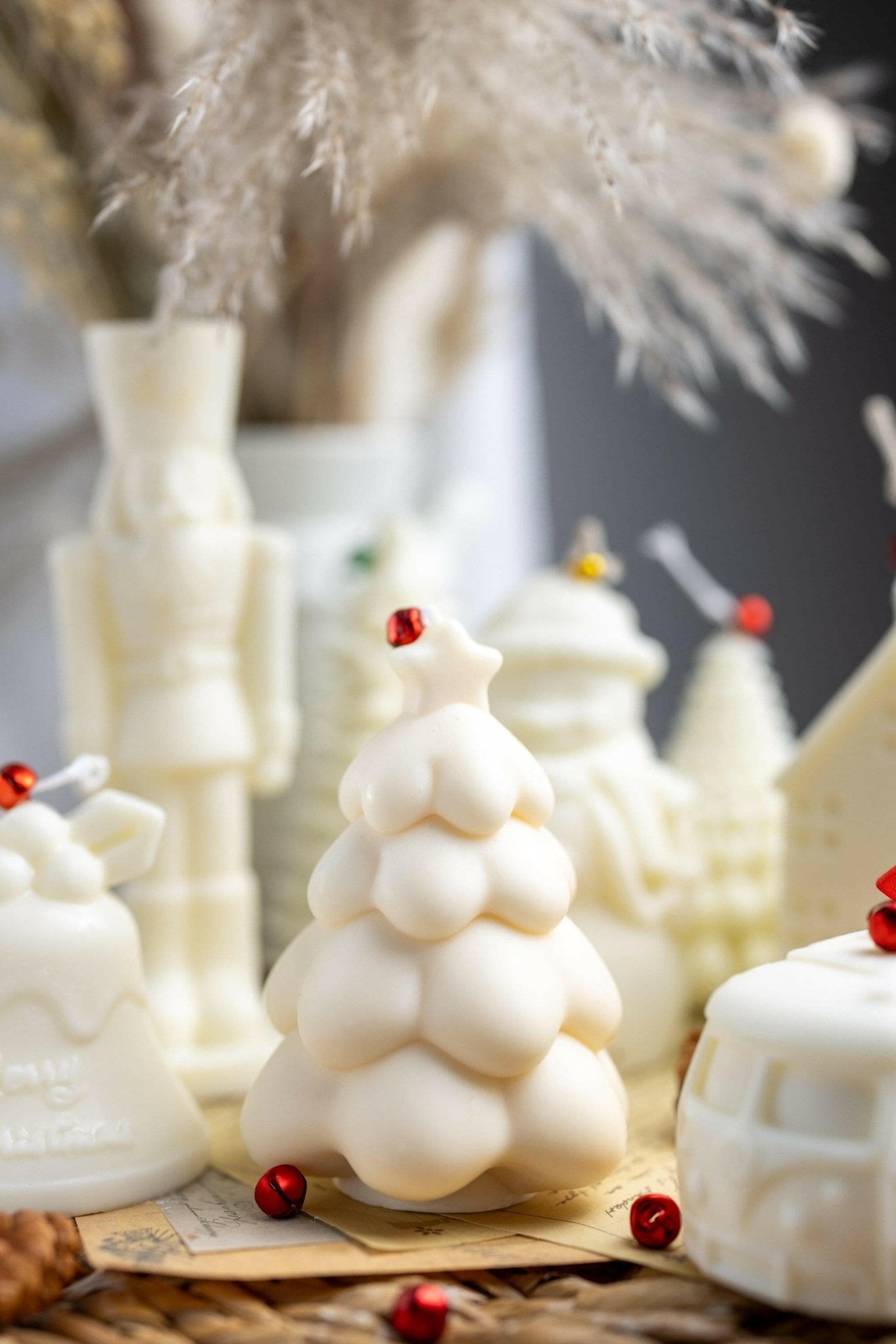 Large Christmas Tree Candle | Christmas Decor | Christmas Gifts | Snow Capped Tree | Christmas Candle | Decorative Candles | Holiday Candle