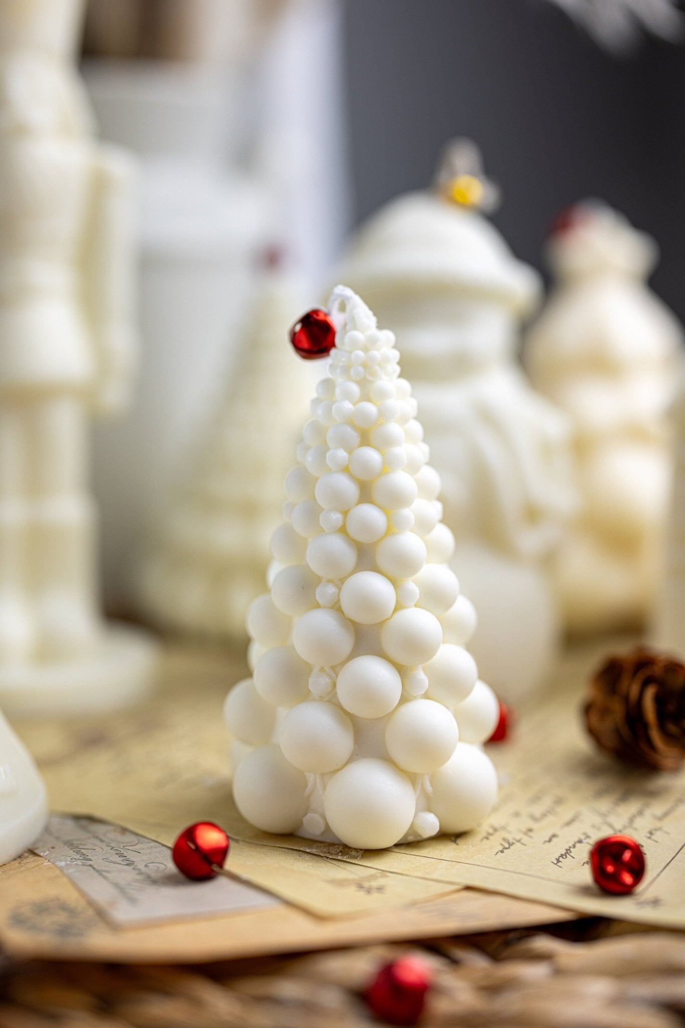 Bubble Christmas Tree | Candle tree | Bubble Candle Tree | Holidays | Gift | Unscented | Decorative/ Bubble Set