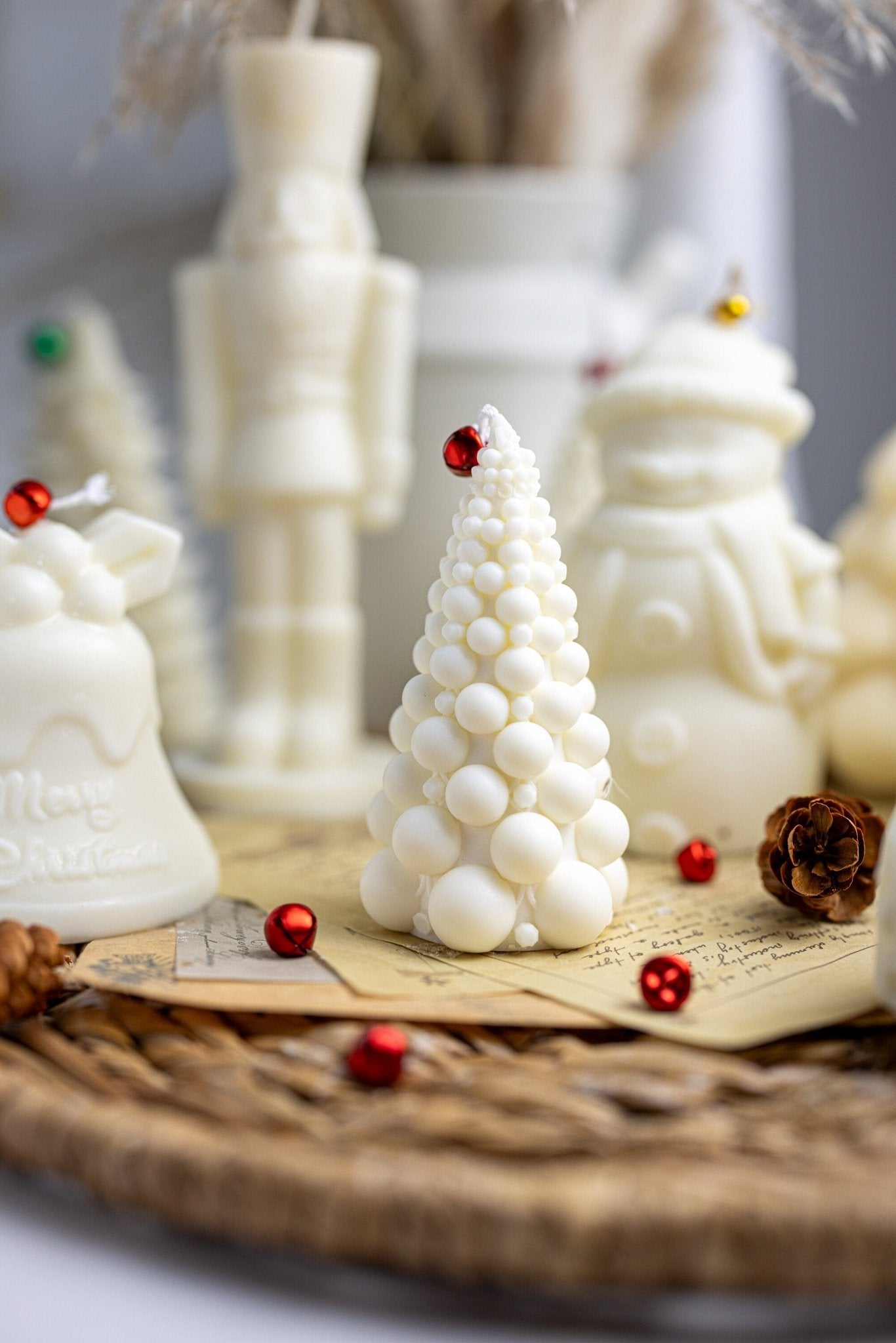 Bubble Christmas Tree | Candle tree | Bubble Candle Tree | Holidays | Gift | Unscented | Decorative/ Bubble Set