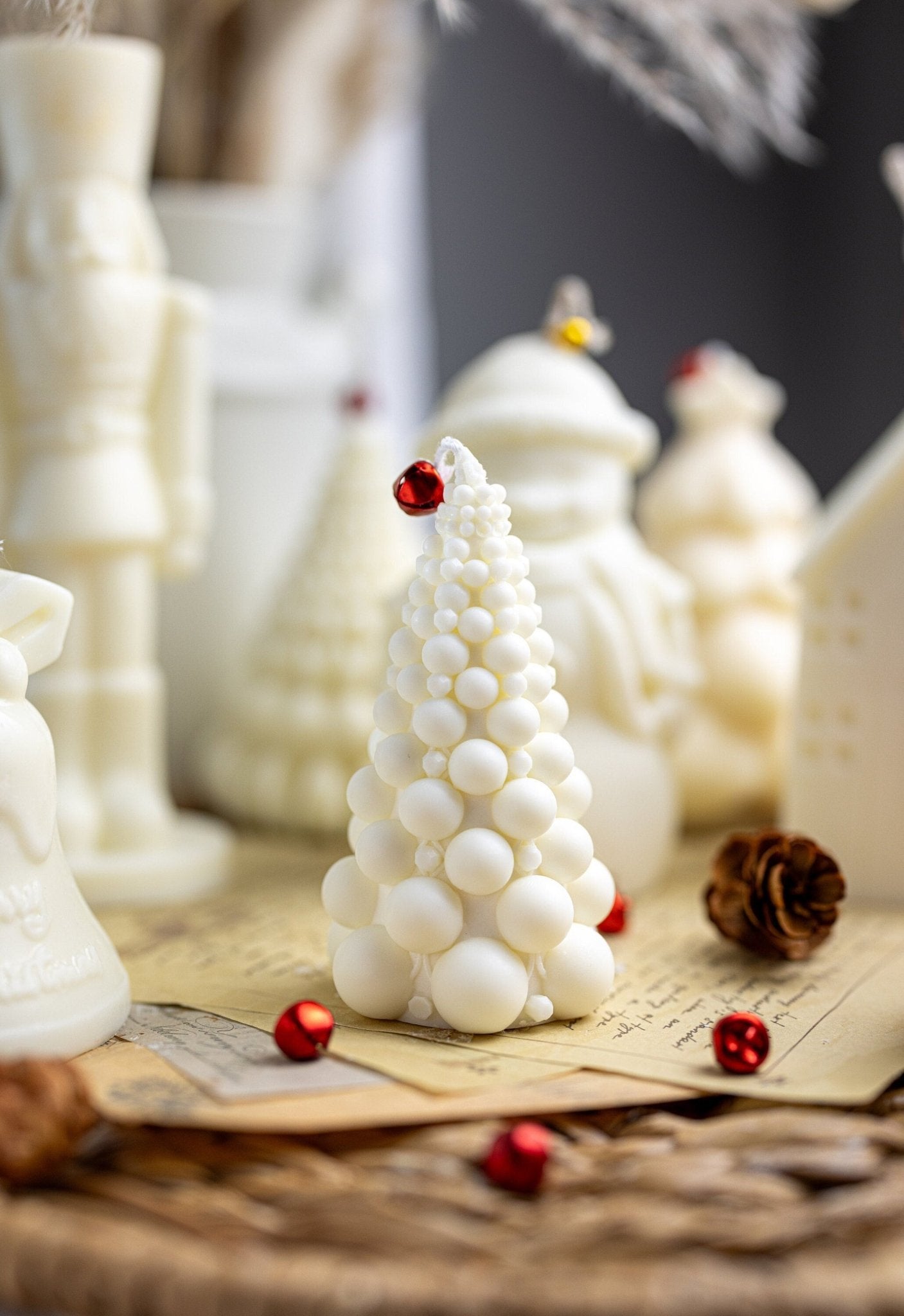 Bubble Christmas Tree | Candle tree | Bubble Candle Tree | Holidays | Gift | Unscented | Decorative/ Bubble Set