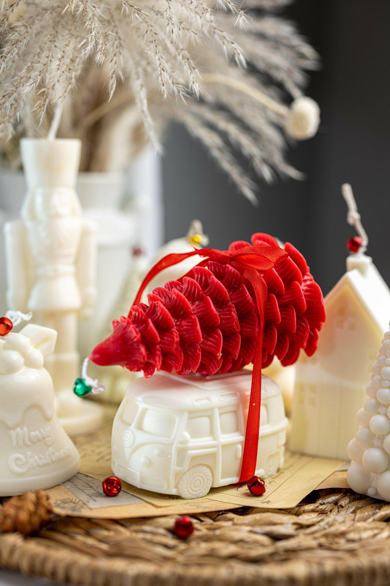 Van Retro Bus Car Candle,  Van Bus Gift, Rustic Camper Candle Gift, Camping Gift Soy wax, Scented, Organic,Unique Gift,Wedding Gift for Home