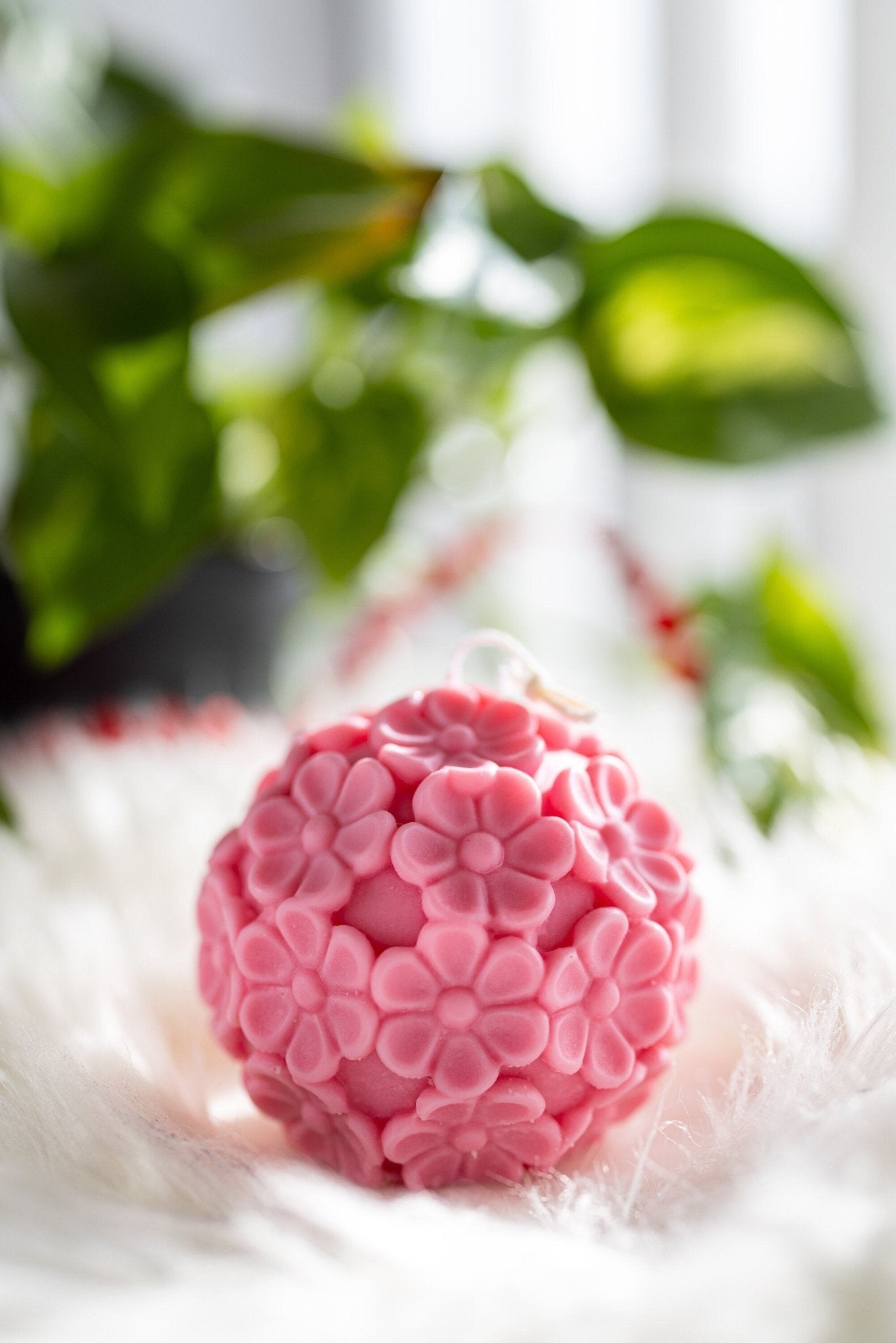 Flower Bowl CandleFlower Shape Candle, Love Candle, Pink Candle,Unique Gift, Valentines Day Gift.