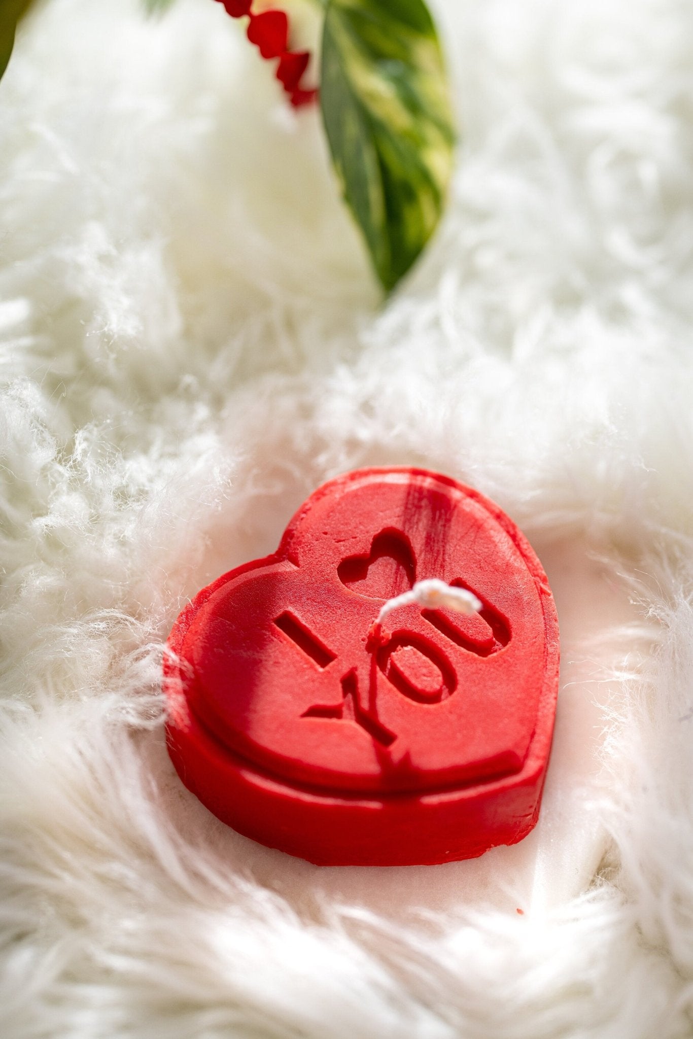 Heart Shape I LOVE YOU Candle, Soy Wax Candle, Heart Shaped Candle,  Romantic Candle, Gift for Her