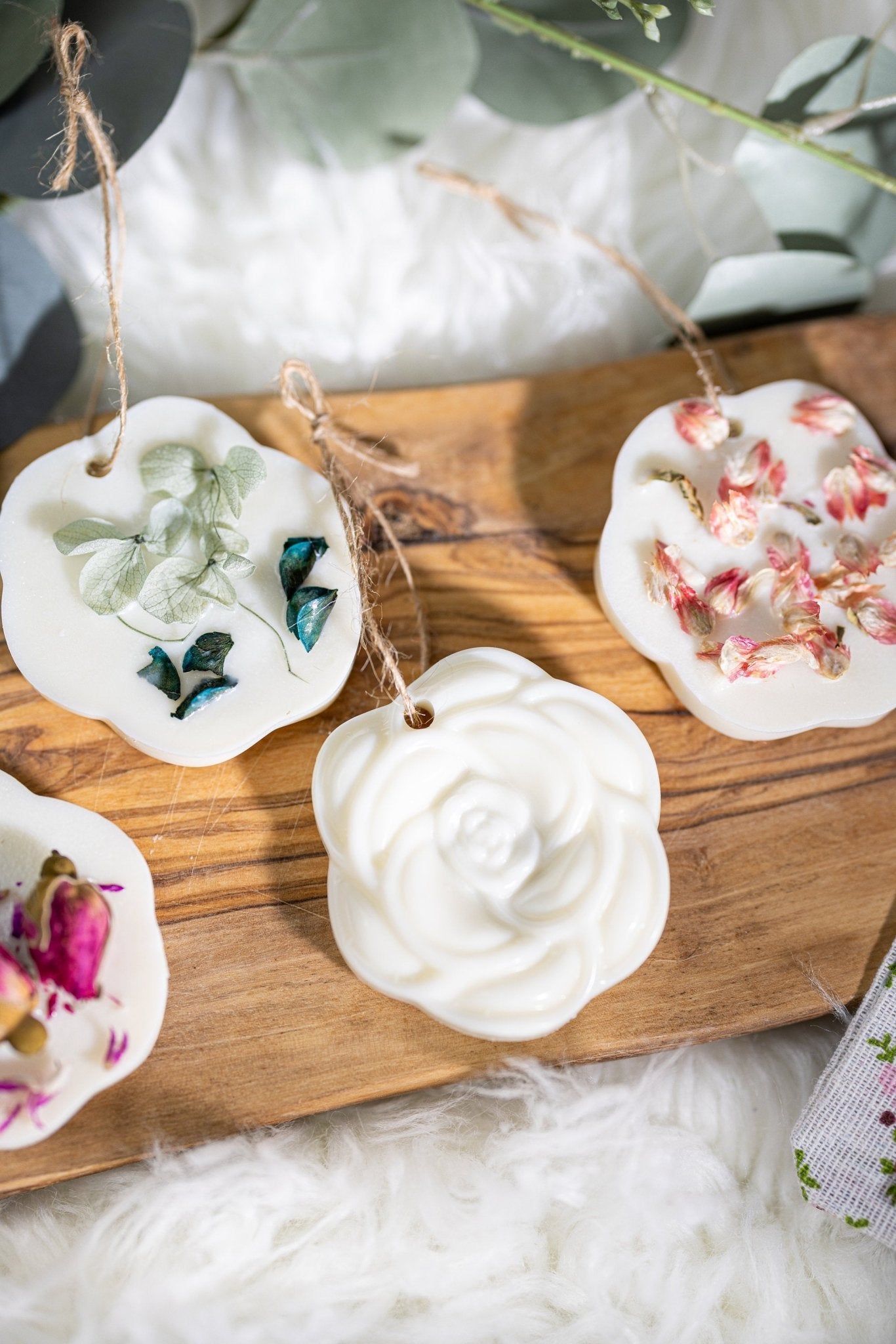 Soy wax sachet Dry Flowers, Scented wax tablets, Wardrobe fragrance, hanging Air freshener, Sachet favors, gift for Woman, for Mom