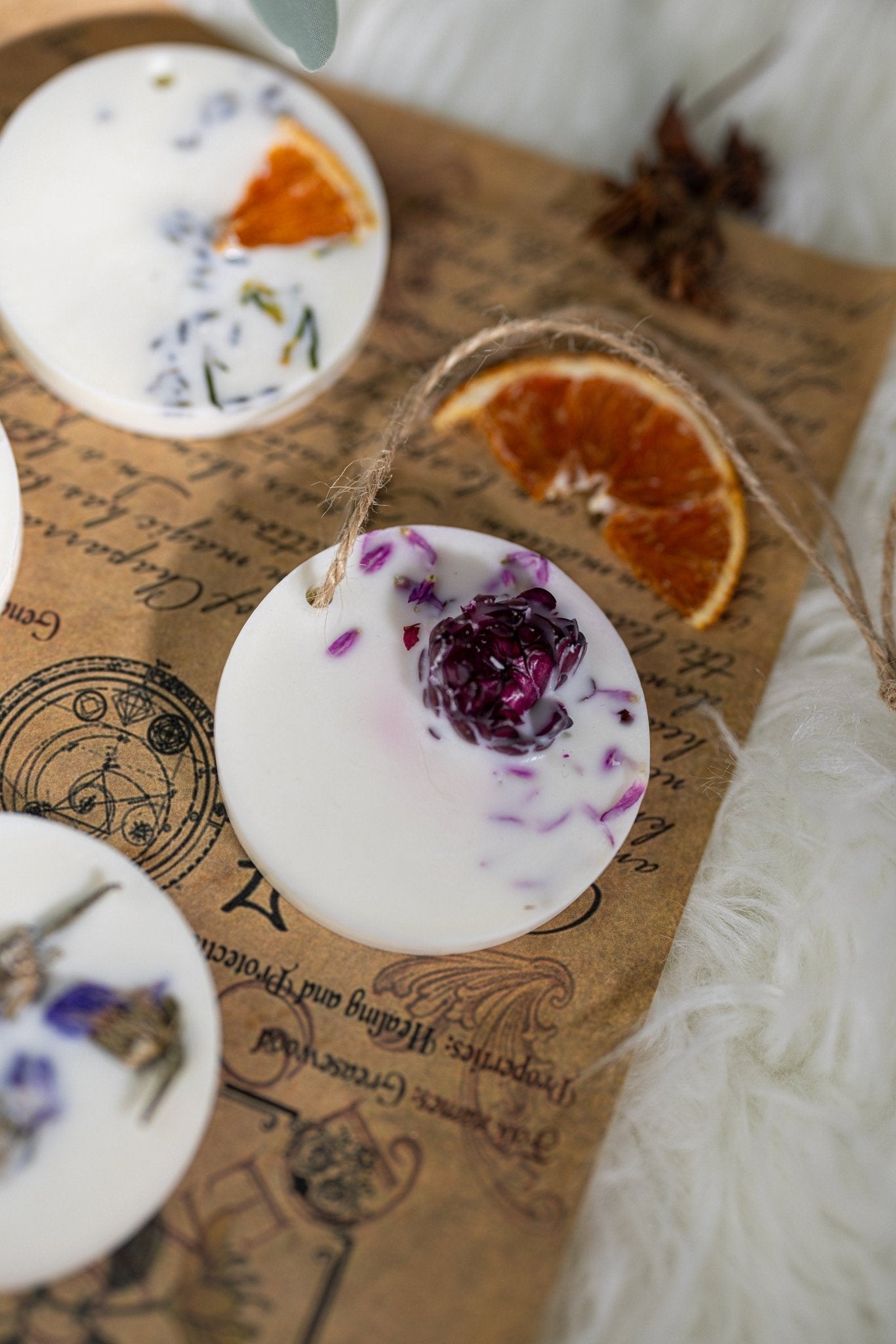 Soy wax sachet Dry Flowers, Scented wax tablets, Wardrobe fragrance, hanging Air freshener, Sachet favors, gift for Woman, for Mom