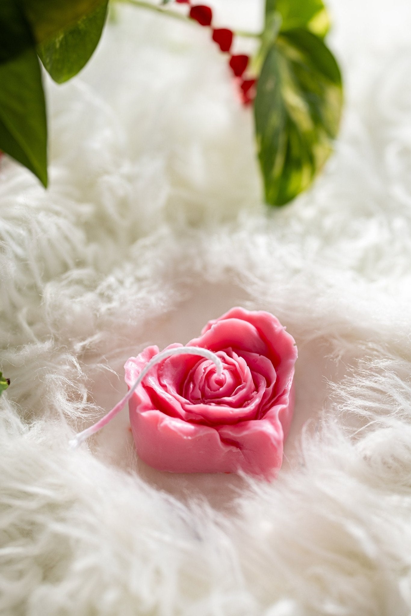 Small Flower Candle, Peony Bouquet, Peony Candle, Valentine's Gifts ,Handmade Home Decor, Gift For Her.