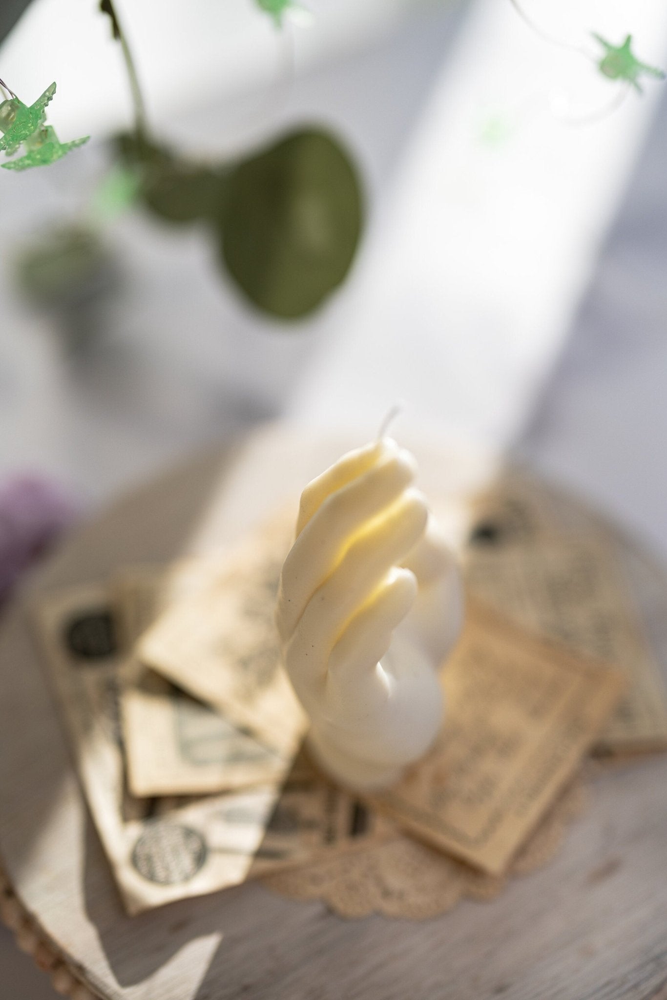 Gentle Woman Hand Candle | Funny Candles | Body Parts Candles | Gift Idea ,CandleCustom Scents & Colors - Woman’s hand Candle