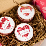 Winter 2024 Small Valentines Candle Bundle Set of 3/Love candle| Valentines day candle | soy candle | gifts