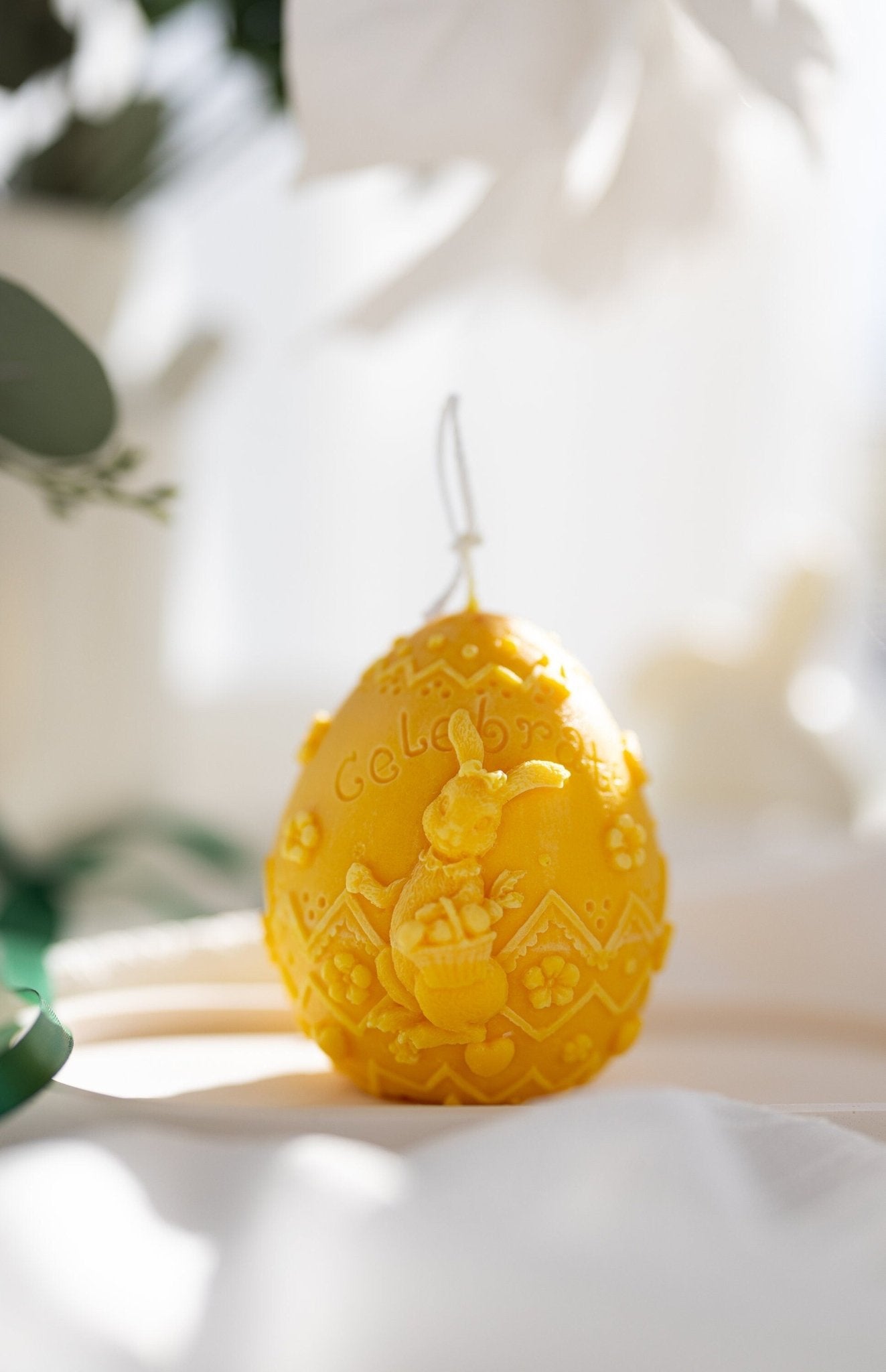 Easter Egg candle, Soy Wax Candle, Decorative candle, Valentine's Flower candle, Roses candle, Easter decor, Celebrate Eastern