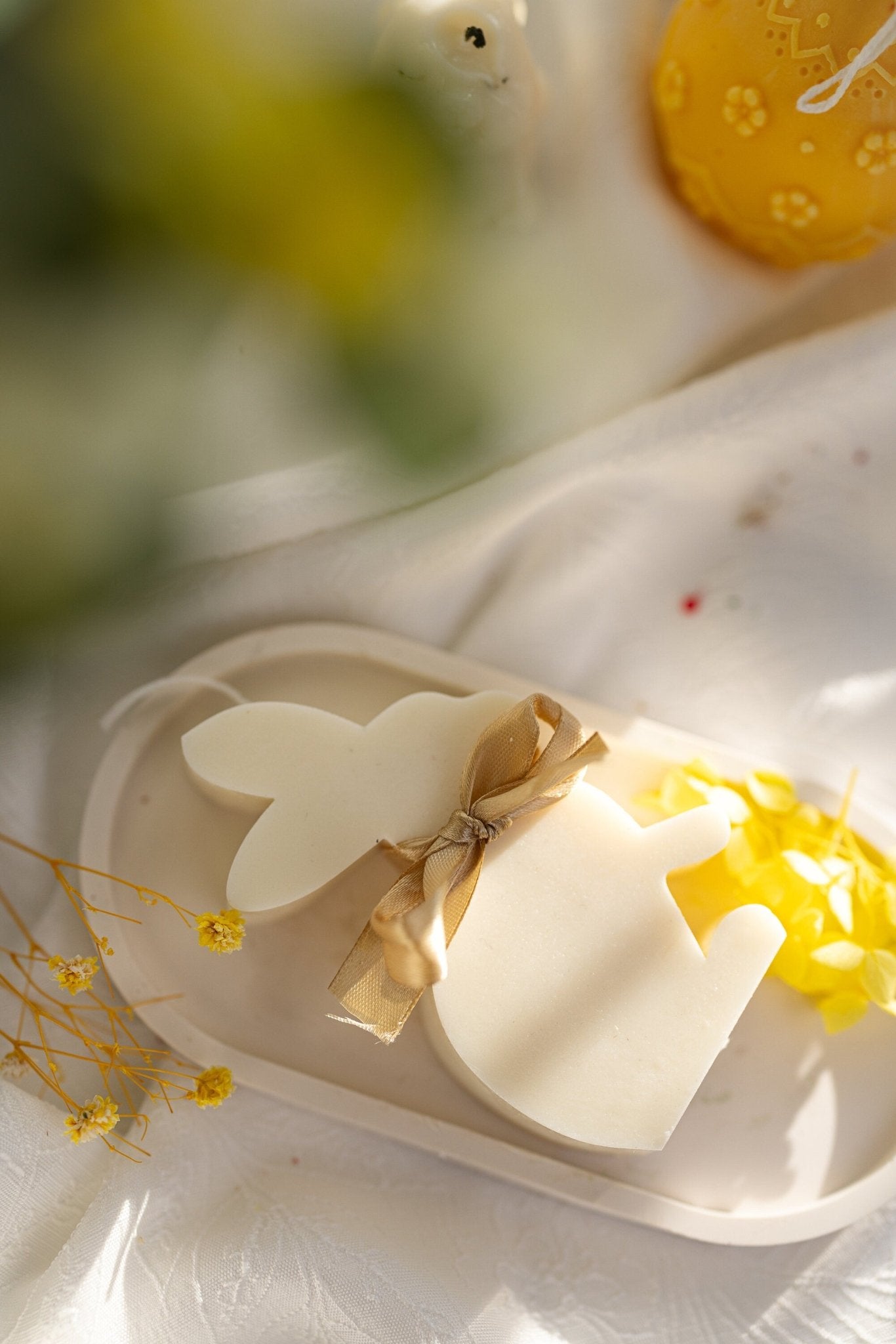 Uniqe Bunny Candle I Easter Bunny Candle I Easter Candle I Easter Egg I Decoration I Gift I Easter I Handmade I Vegan