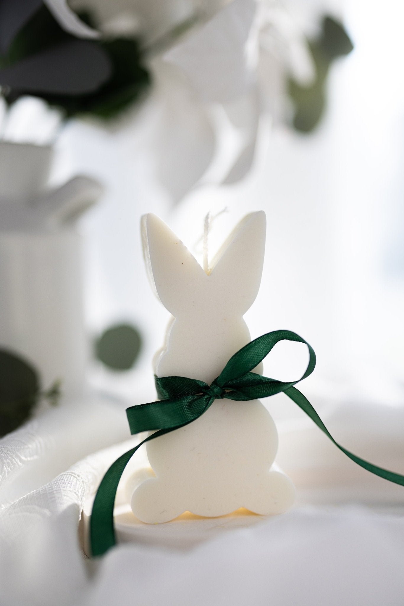 Uniqe Bunny Candle I Easter Bunny Candle I Easter Candle I Easter Egg I Decoration I Gift I Easter I Handmade I Vegan