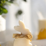 Uniqe Bunny Candle I Easter Bunny Candle I Easter Candle I Easter Egg I Decoration I Gift I Easter I Handmade I Vegan