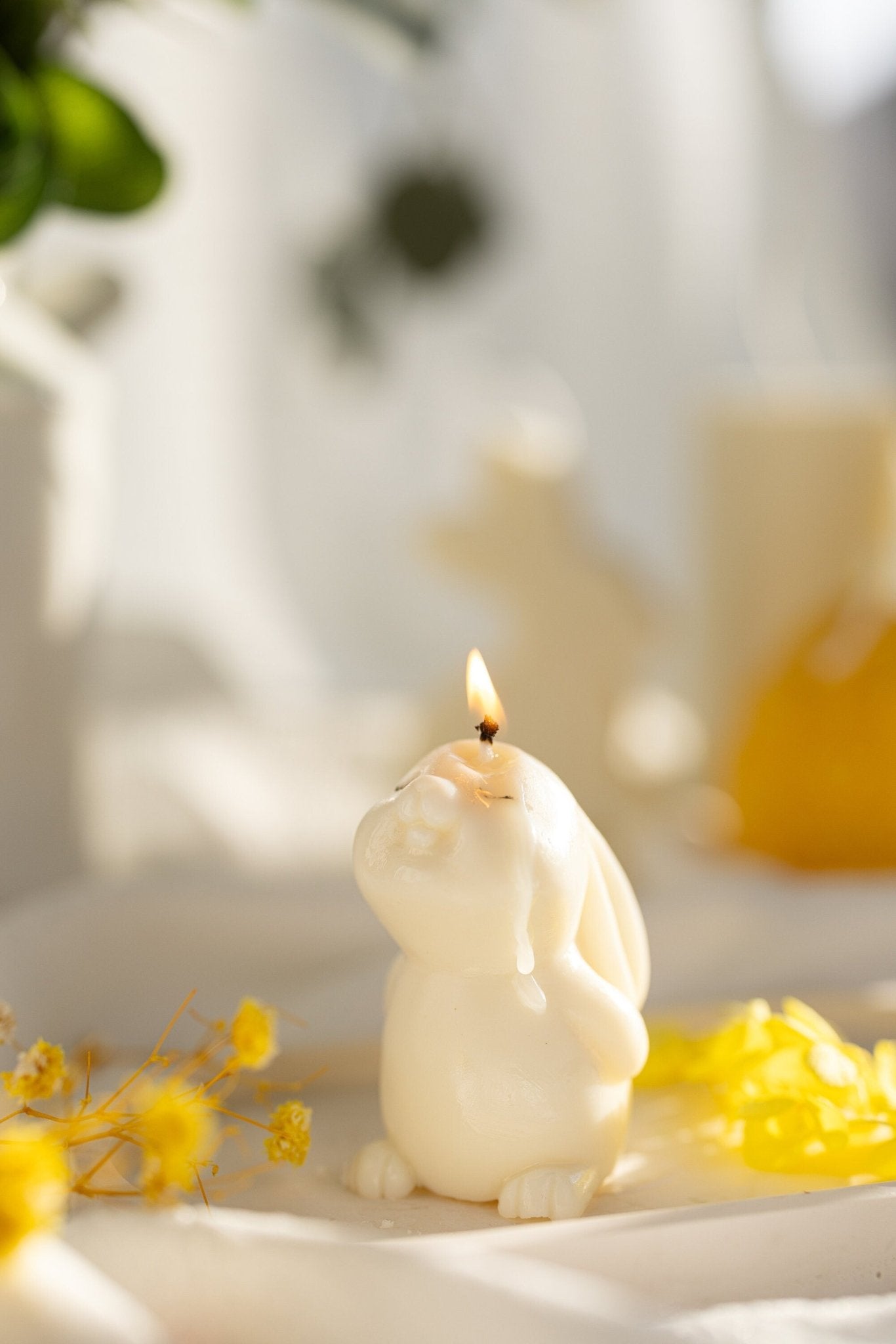 Cute Little Rabbit candle/Easter bunny candle/Gifts for her and him.
